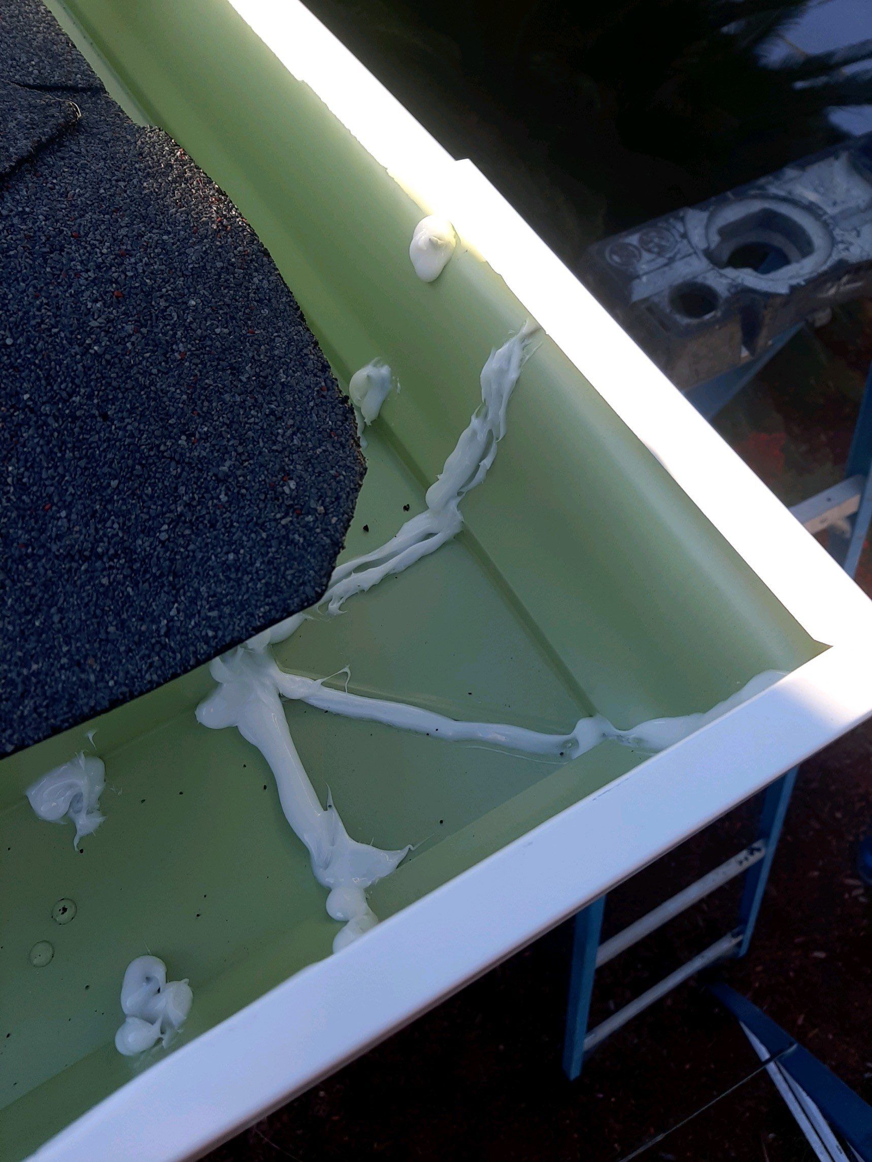 Gutter Installation using K-Style Seamless Gutters by Gutter Professors