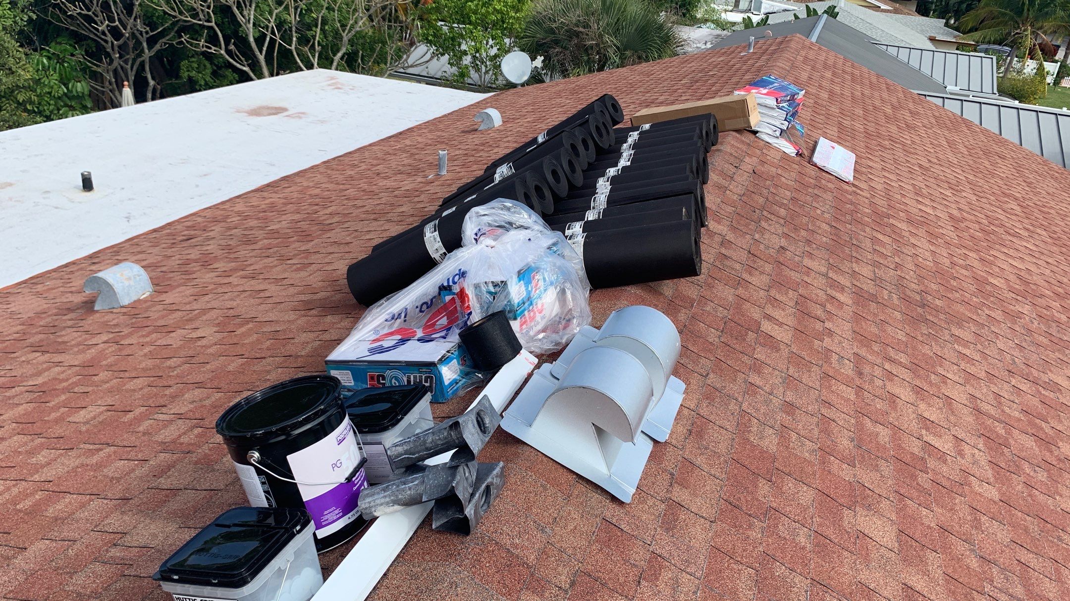 Residential Roofing Installation using GAF by BLUES BROTHERS ROOFING