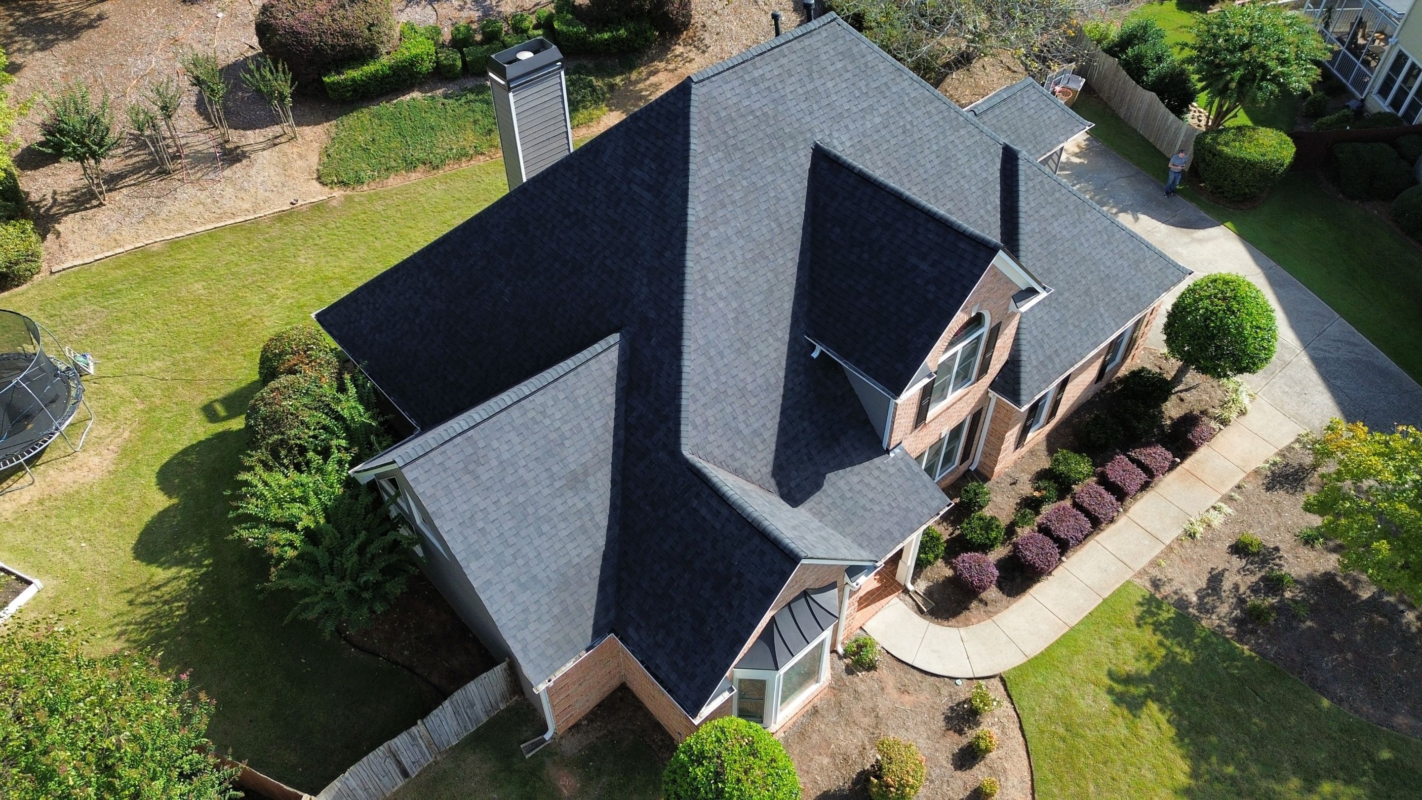Cumming, GA Roof Replacement CertainTeed Landmark Moire Black by Reset Roofing