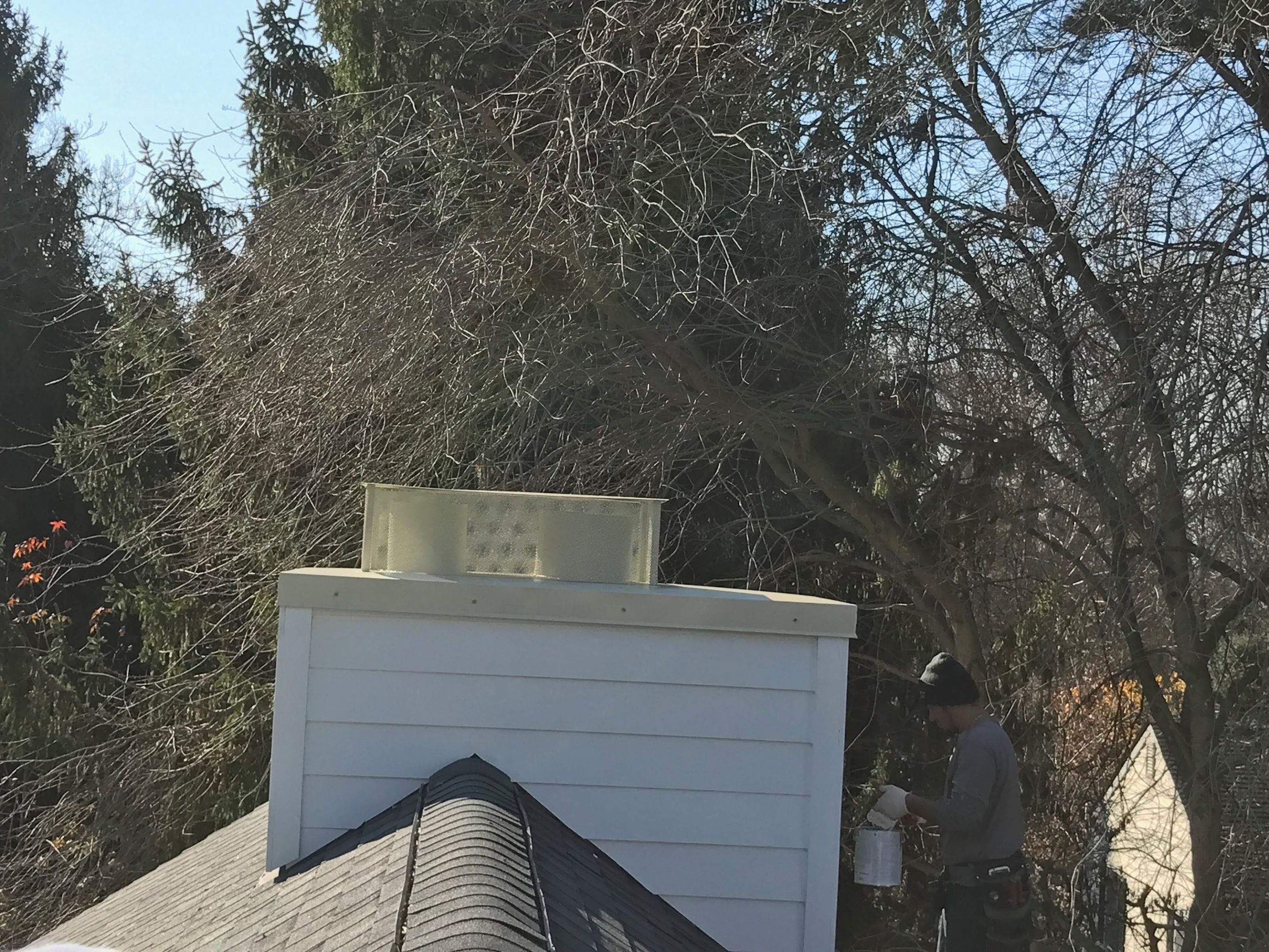 Residential Roofing Installation using Pewterwood Shingles  by Alpha Design Services