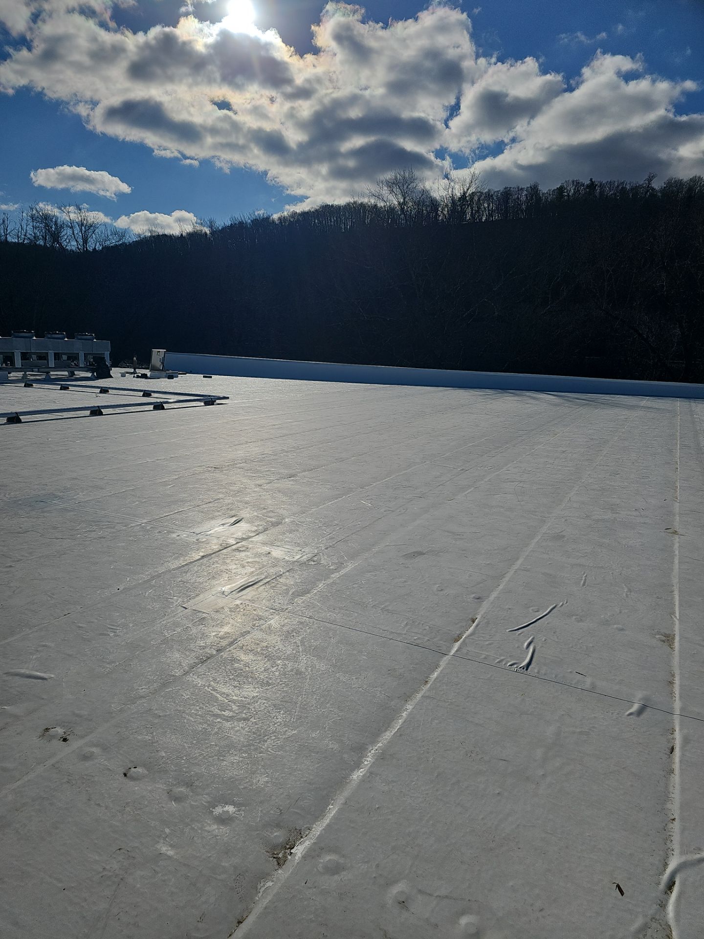 Commercial Roofing Installation using Insulated roof and wall panels by Nitro Roofing and Construction