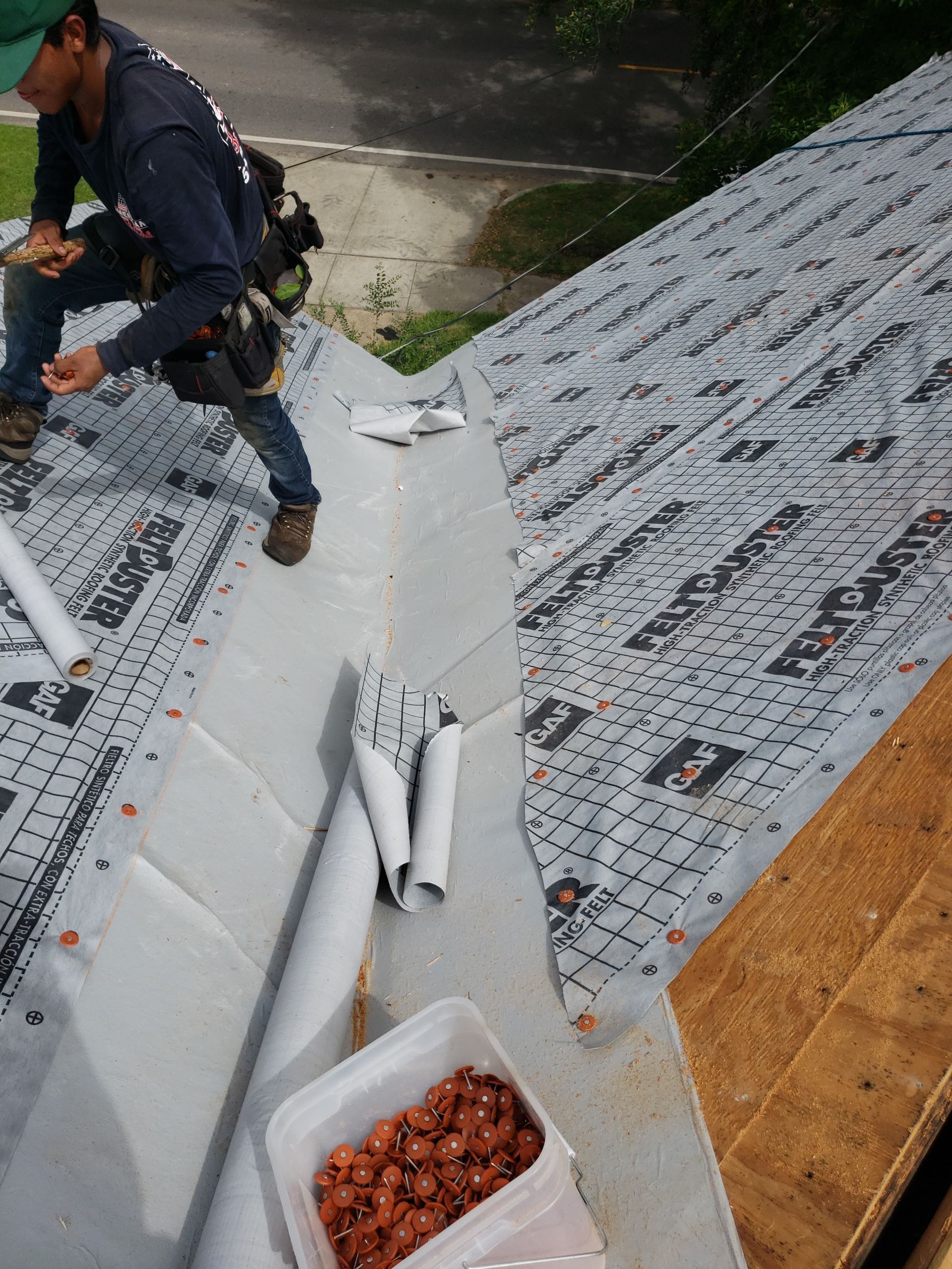 Residential Roofing Installation using Roof Replacement by American Roofing & Construction LLC