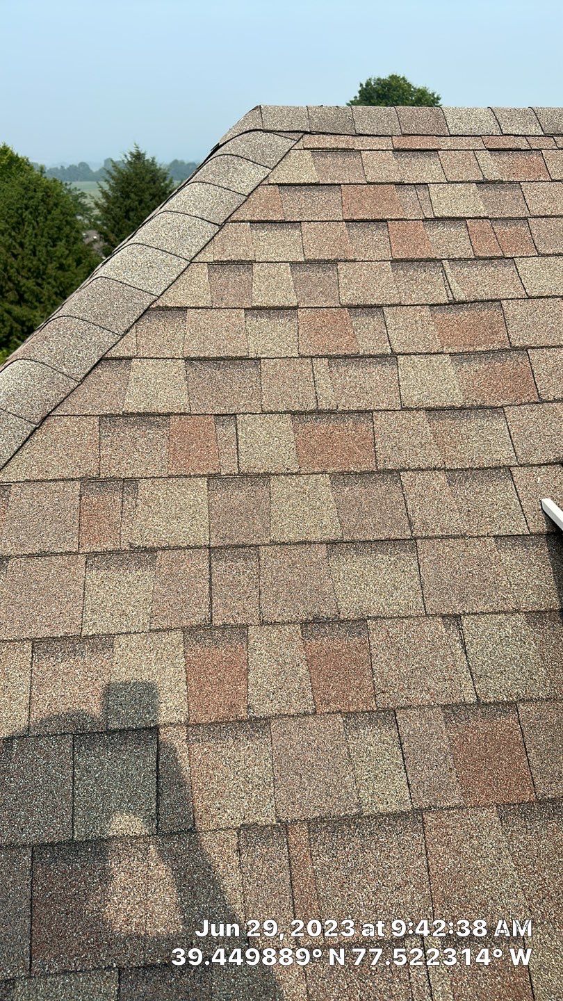Residential Roofing Repair using CertainTeed Landmark Weathered Wood Architectural Shingles by Frederick Roof Repair