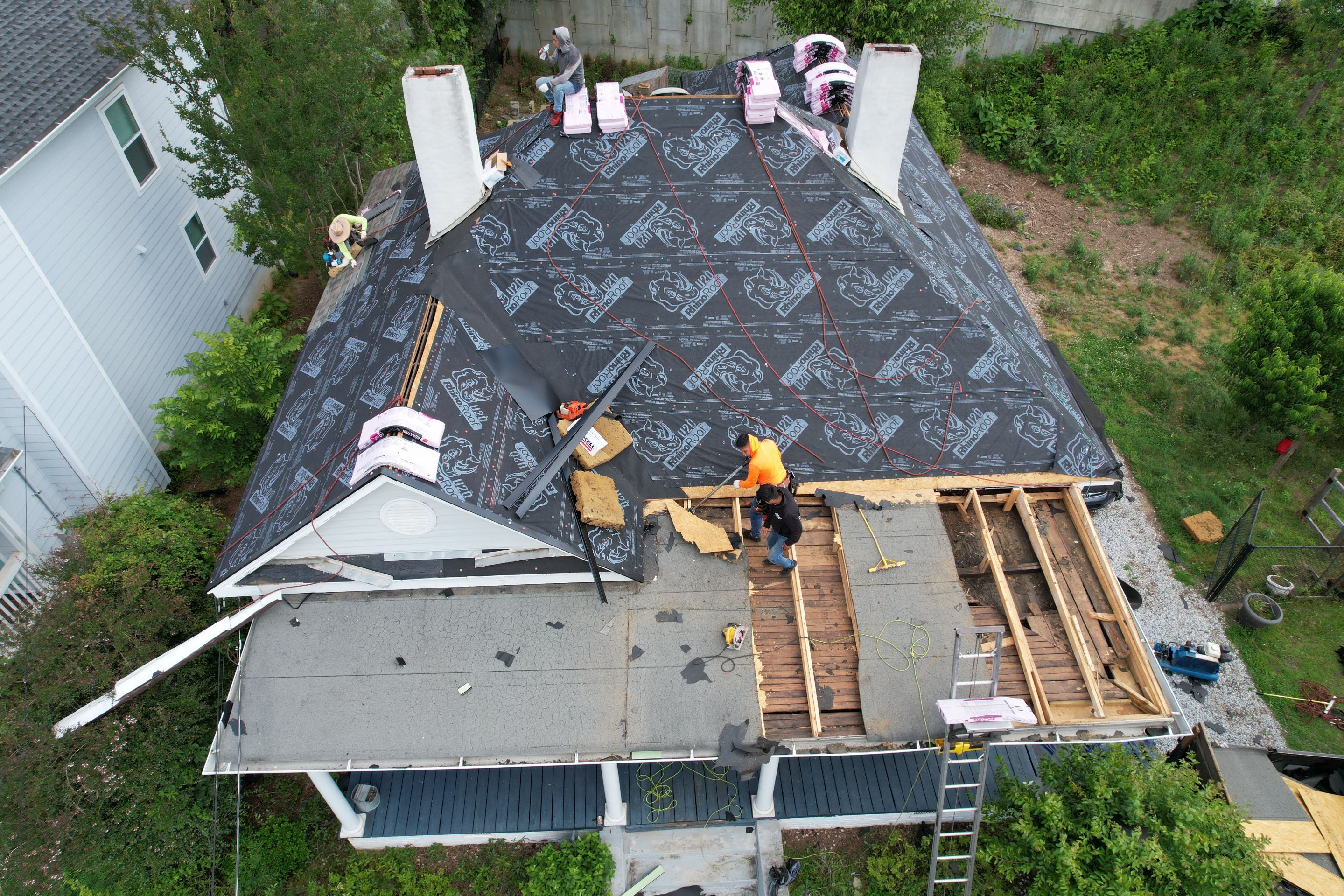 Residential Roofing Installation by Inspector Roofing and Restoration