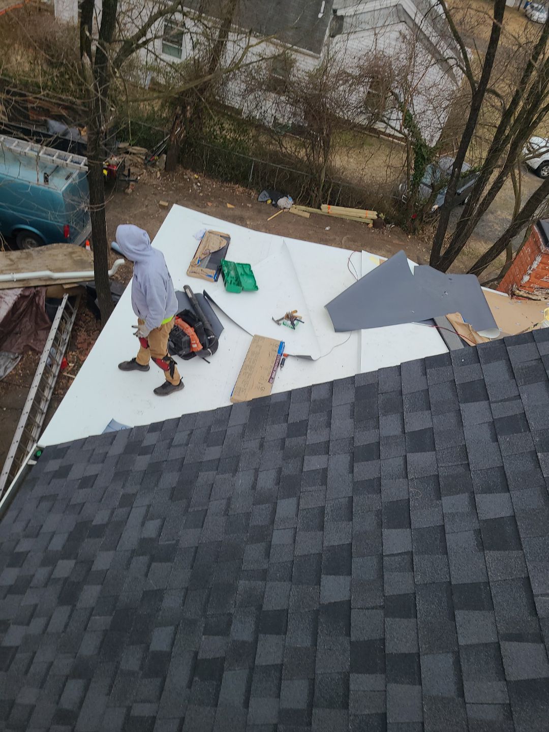 Alexandria: Residential Roof Replacement with CertainTeed Landmark Pro in Max Def Moire Black by RM Banning, Inc.