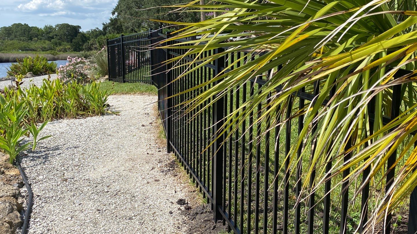 Bradenton, FL 4ft. Tall 3-Rail Ranch Rail and 4ft. Tall 3-Rail Black Aluminum Fence by Asap fence and gates, LLC