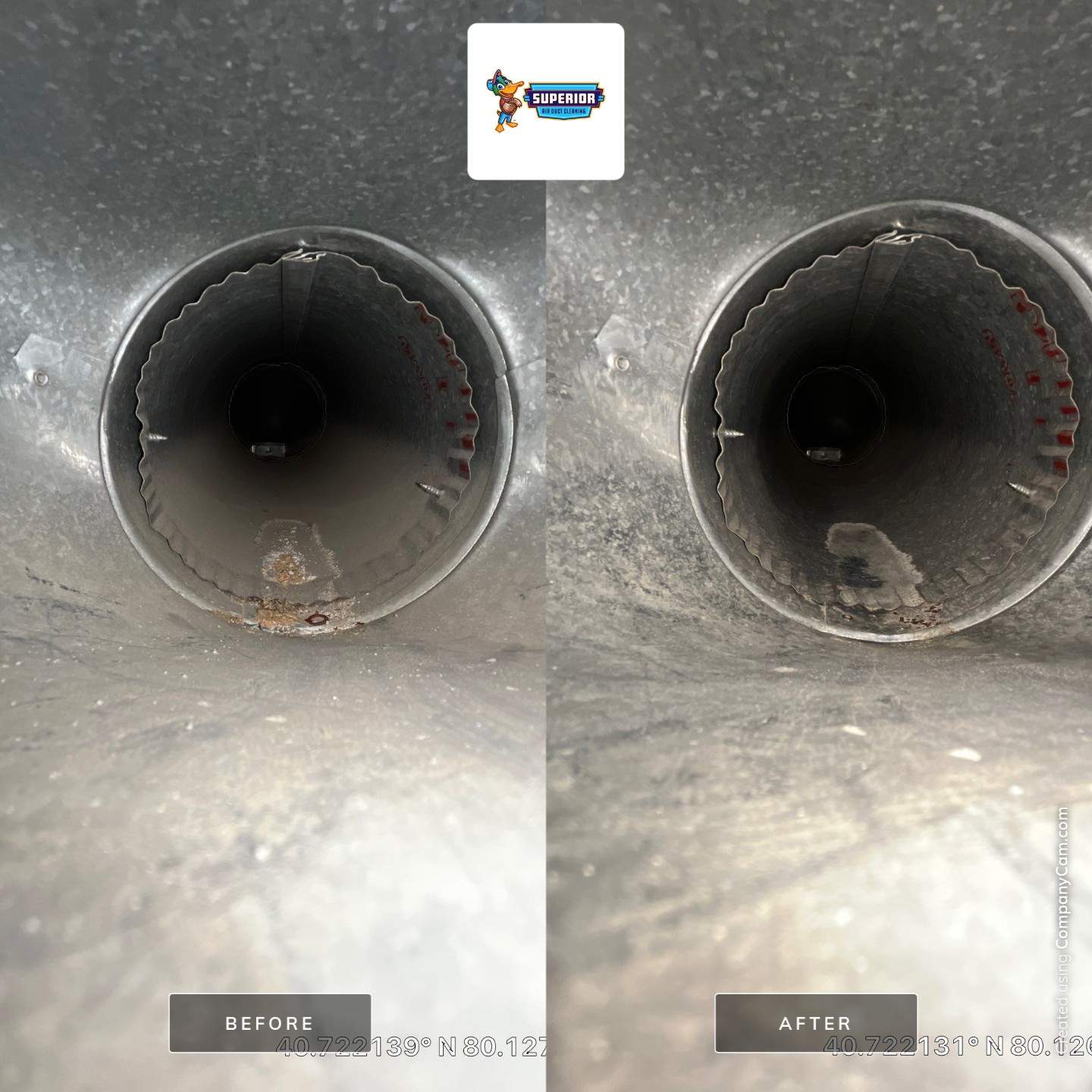 Air Duct Cleaning With a Vacuum Truck in Cranberry Twp, PA by Superior Air Duct Cleaning