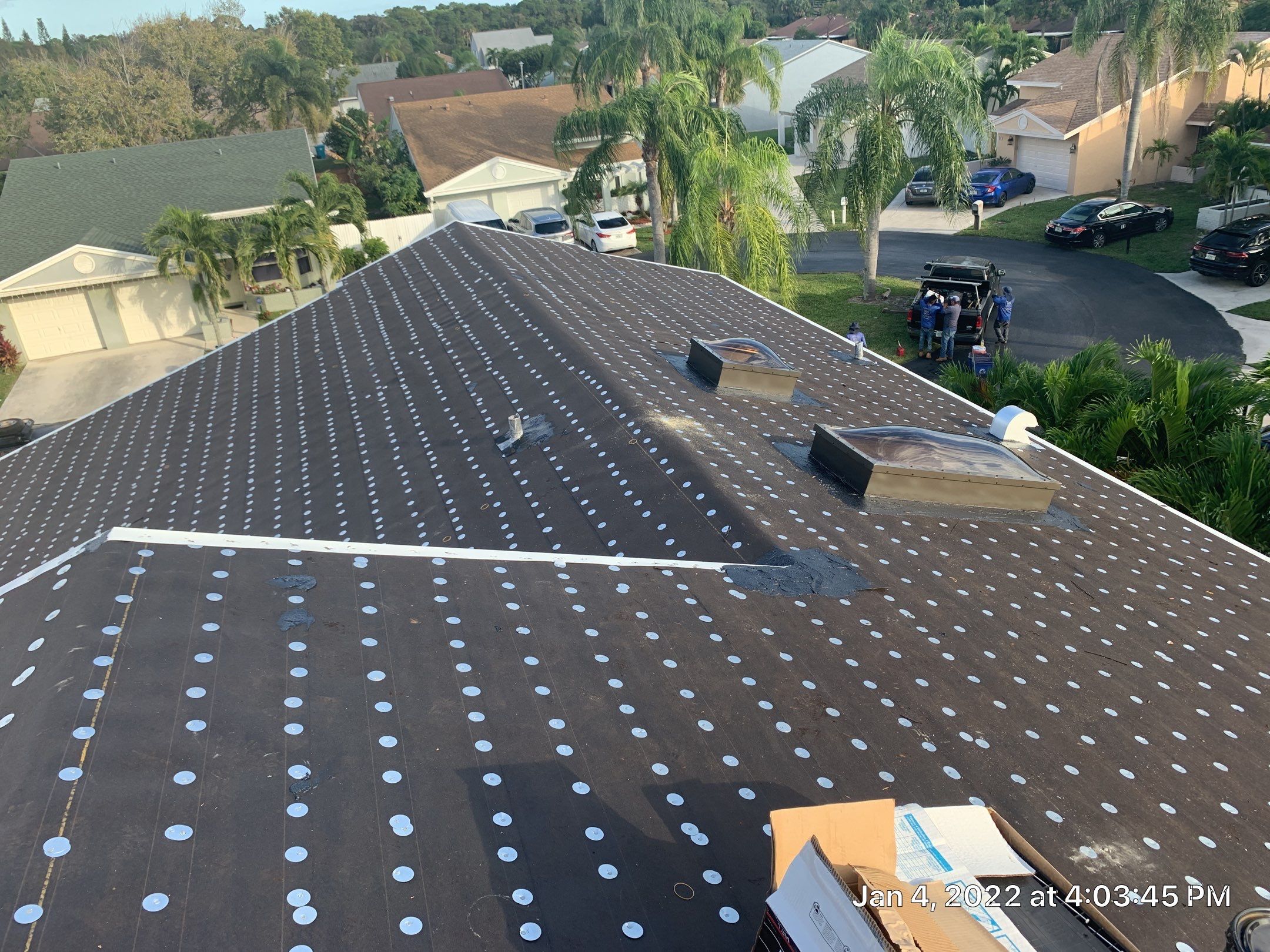 Residential Roofing Installation using GAF by BLUES BROTHERS CONSTRUCTION CORP