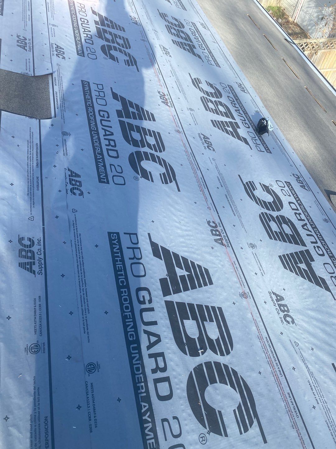 Residential Roofing Installation using Owens Corning Oakridge, Desert Tan by Absolute Roofing and Construction