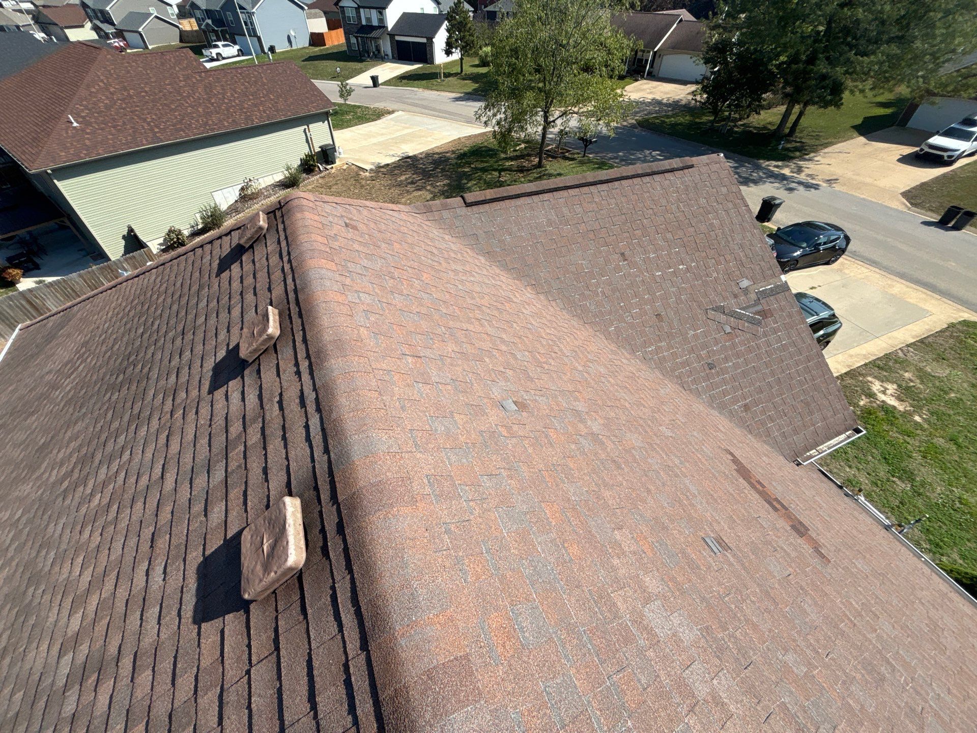 Residential Roofing Replacement - Atlas Pinnacle Pristine Architectural Shingle - Color Hearthstone  by Titan Commercial & Residential Roofing 