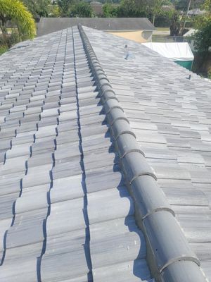 Residential Roofing Installation using Barcelona Cement Tile 