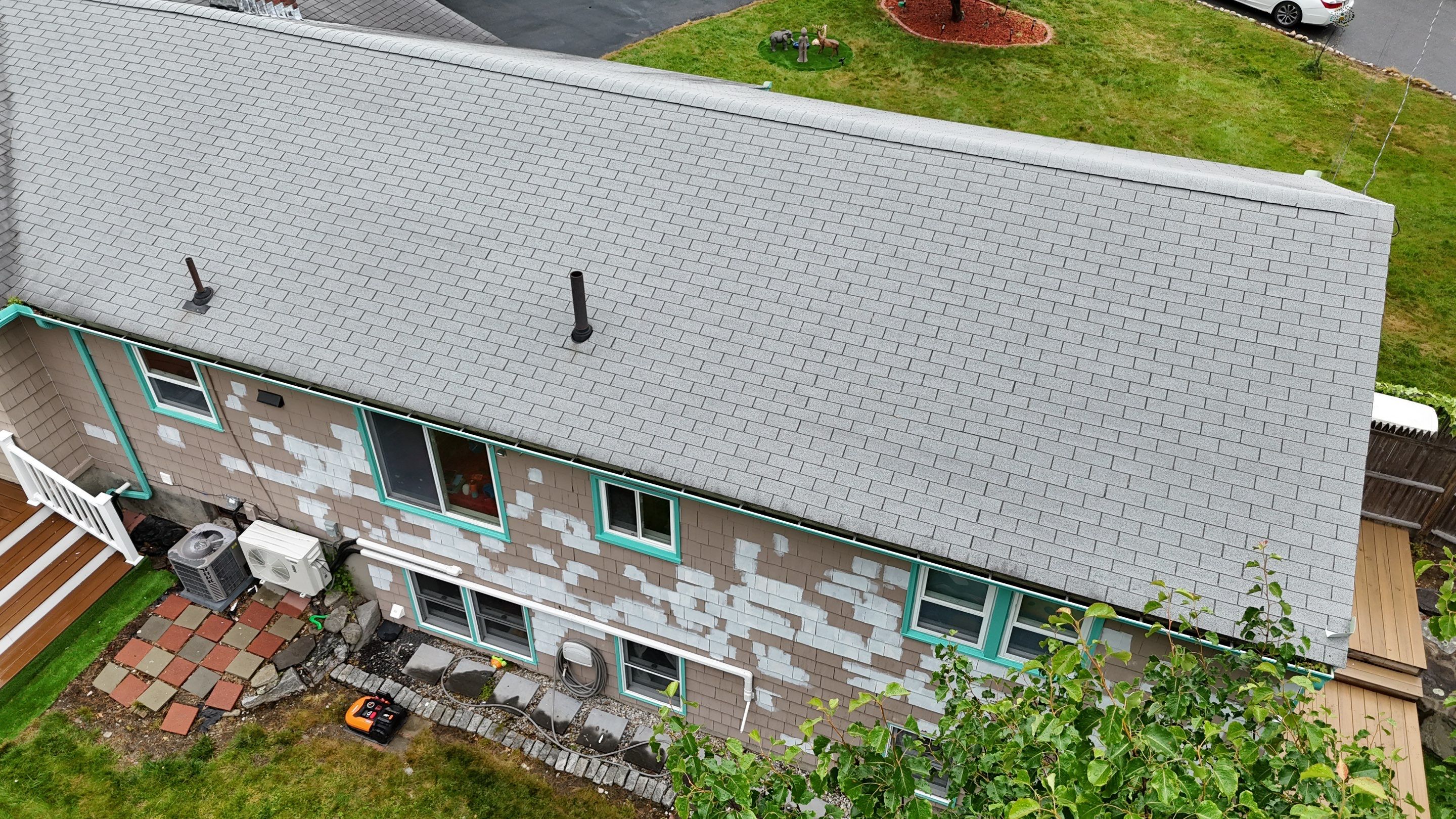 Roof Replacement with Gutter Guards – Westford, MA by Mighty Dog Roofing of Greater Middlesex County