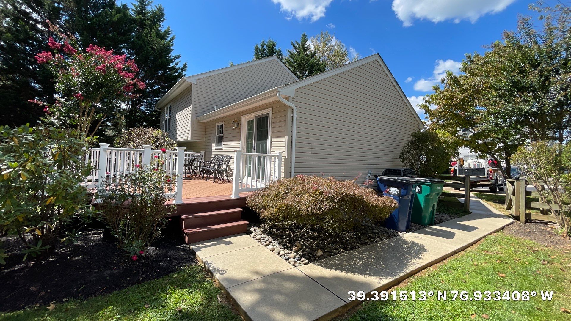 Project in Eldersburg by Baltimore Pressure Washers Inc.