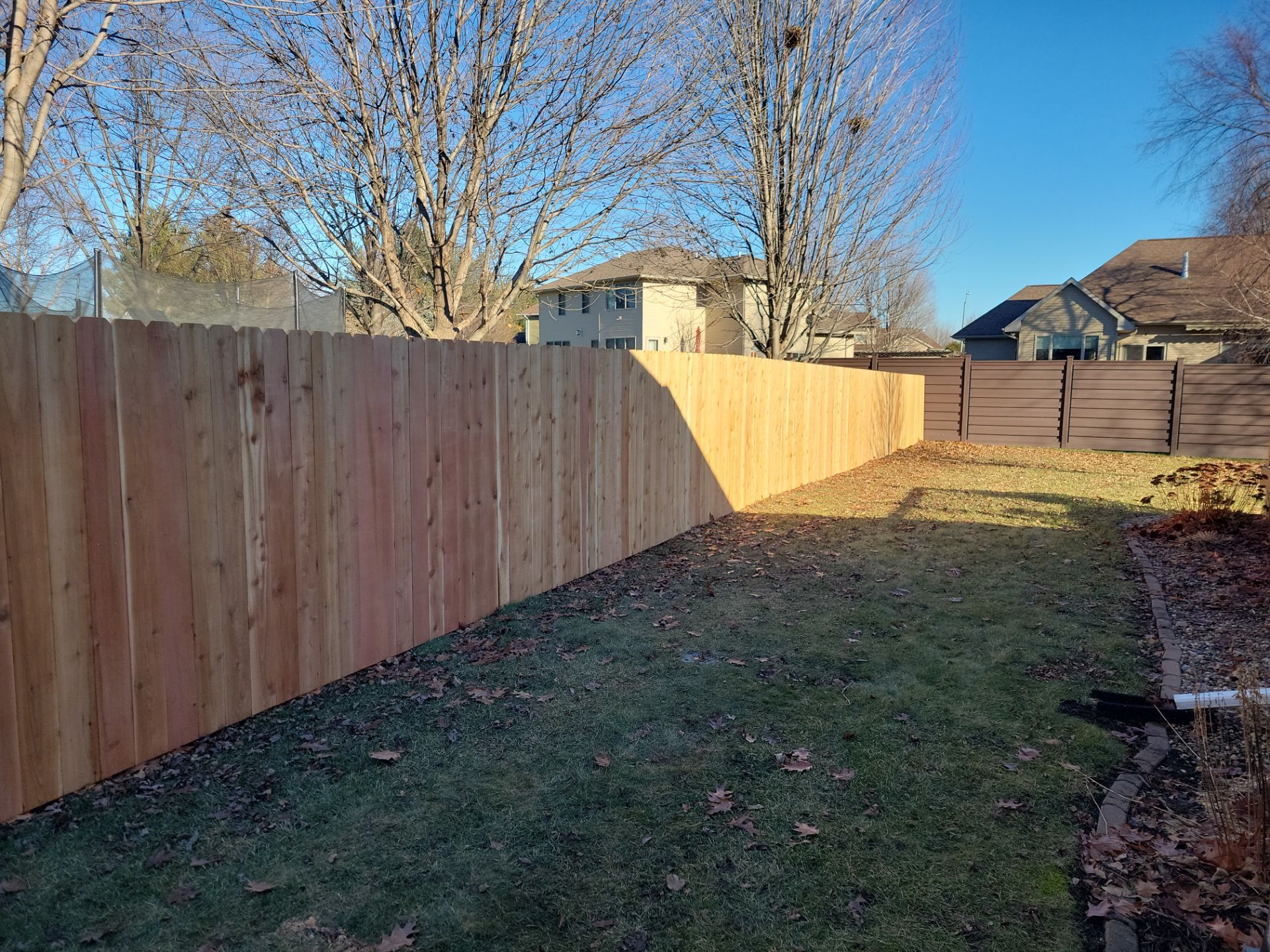 Project in Cedar Falls by Perfect Picket Fence and Stain