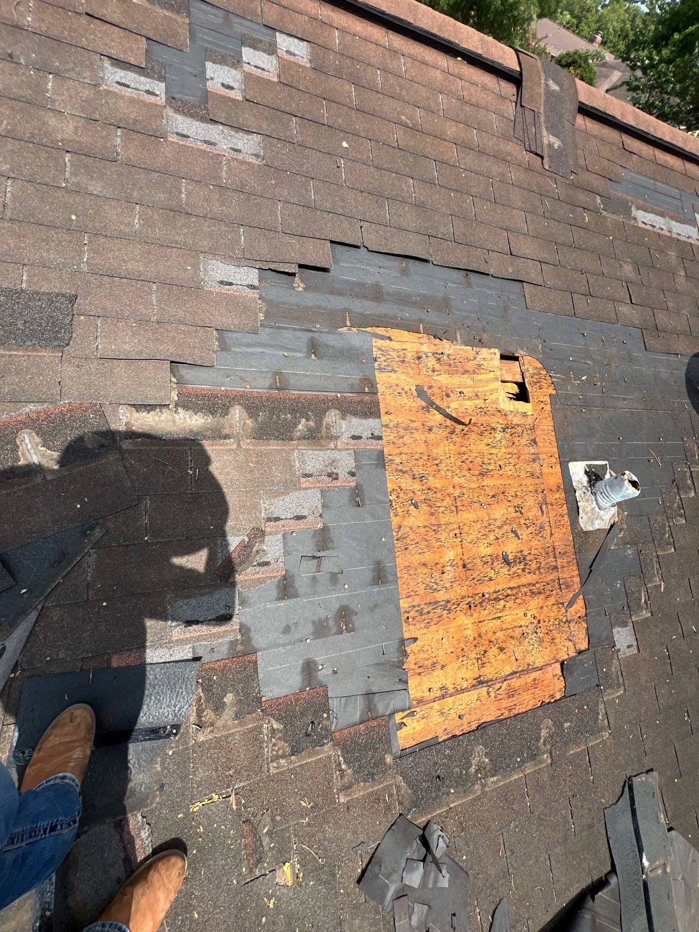 Residential Roofing Repair using Owen's Corning Duration (Lifetime) Shingles by Roof Repair Company