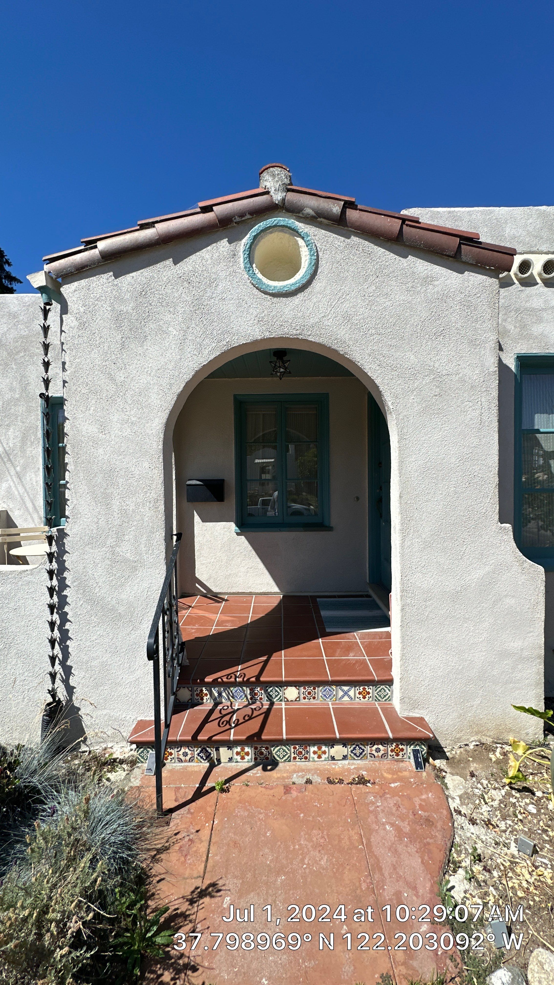 Exterior Transformation with Fresh Stucco and elastomeric system for waterproofing by Herrera’s Bay Area Painting inc.