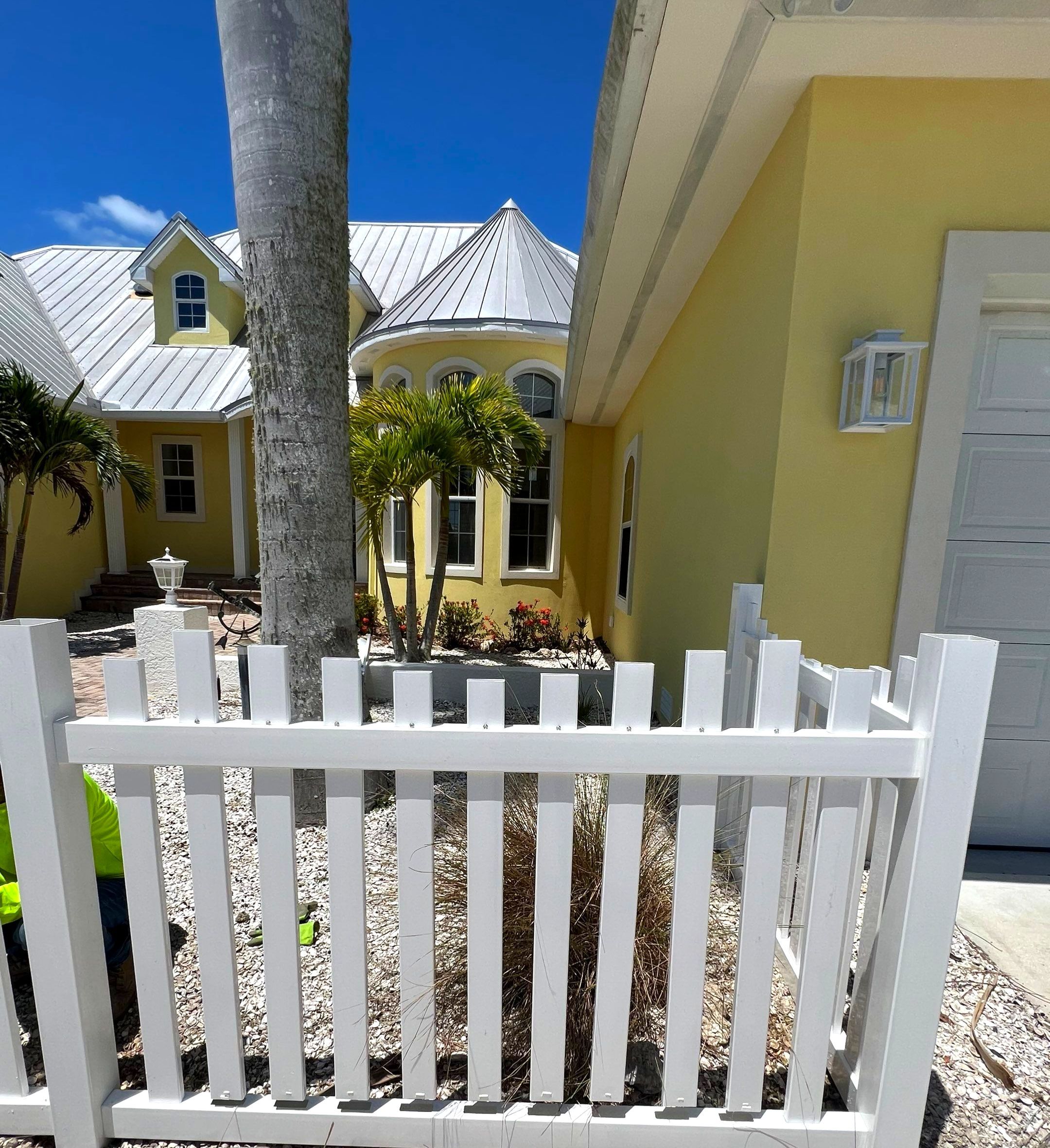 Vinyl Fence Installation using Vinyl Picket Fence by Asap fence and gates, LLC