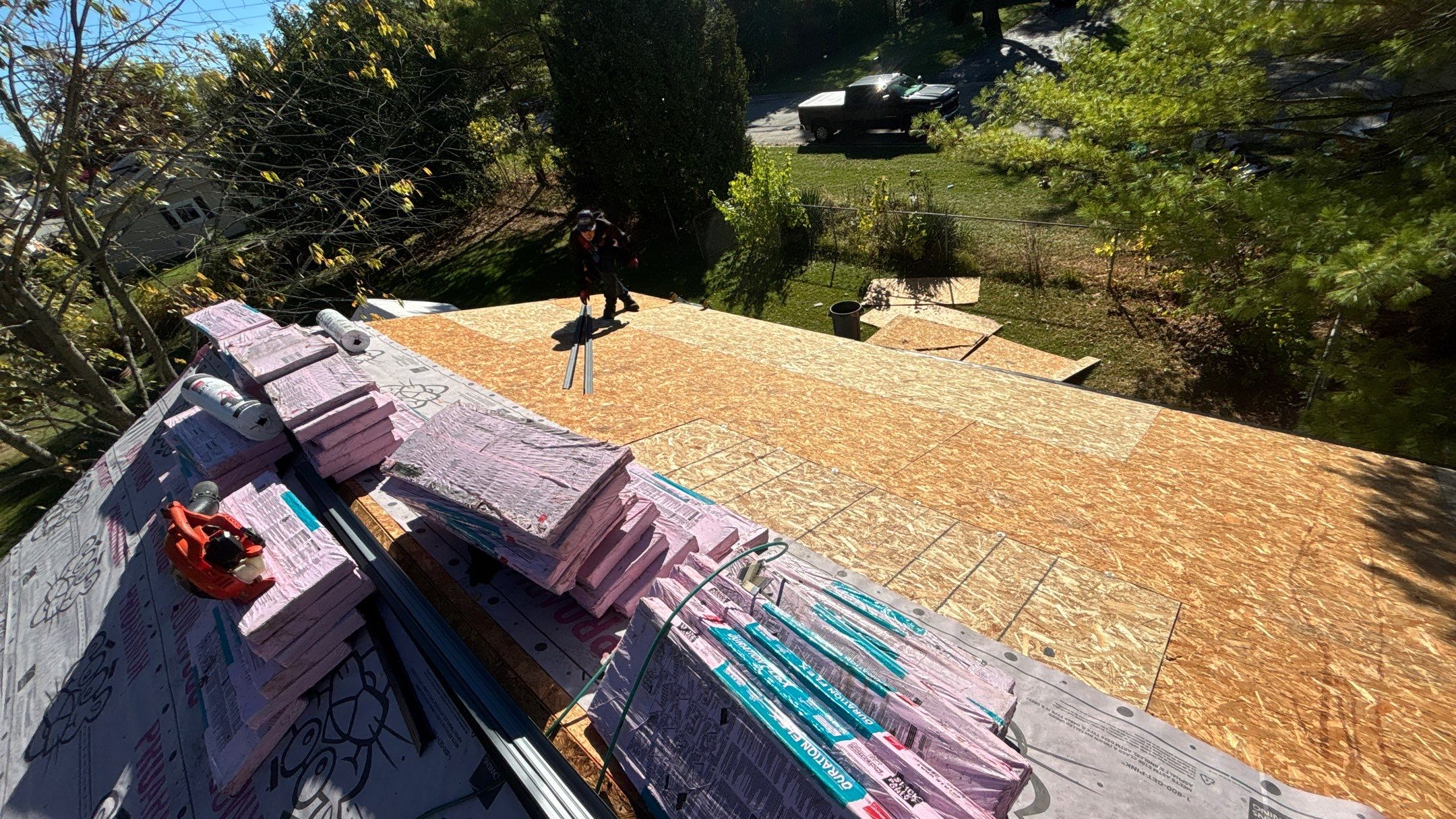 Roof Replacement using Owens Corning Estate Gray by 180 Contractors