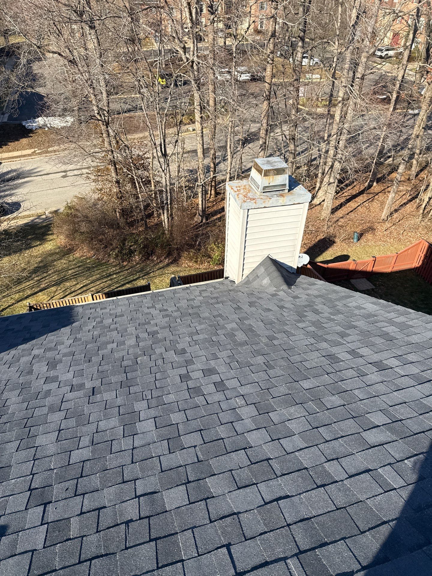 Burke: Residential Roof Replacement with CertainTeed Landmark Pro in Max Def Moire Black by RM Banning, Inc.
