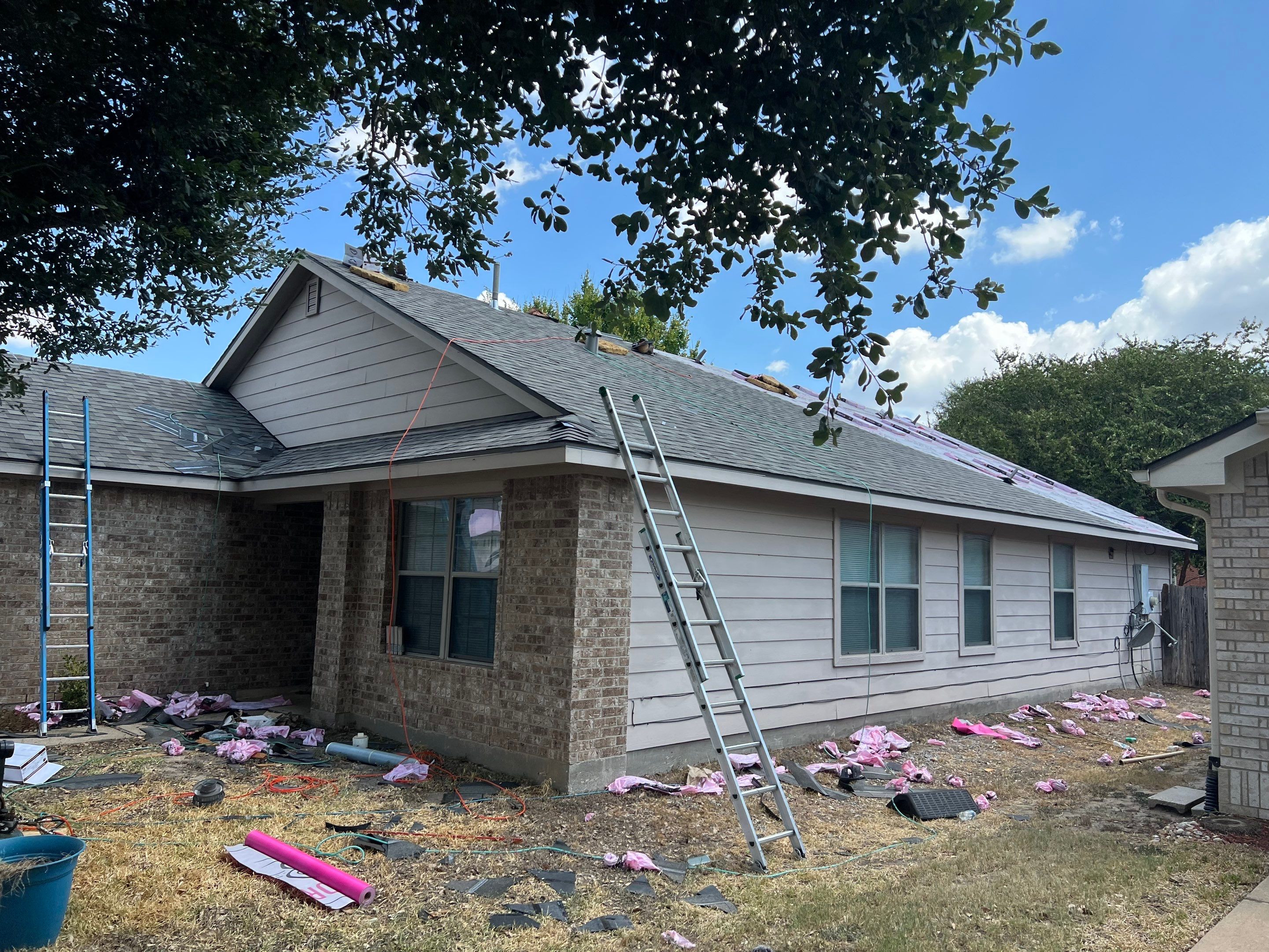 AMIG approved this roof for wind damage, fascia painting, and window work. by Roof Repair Services LLC