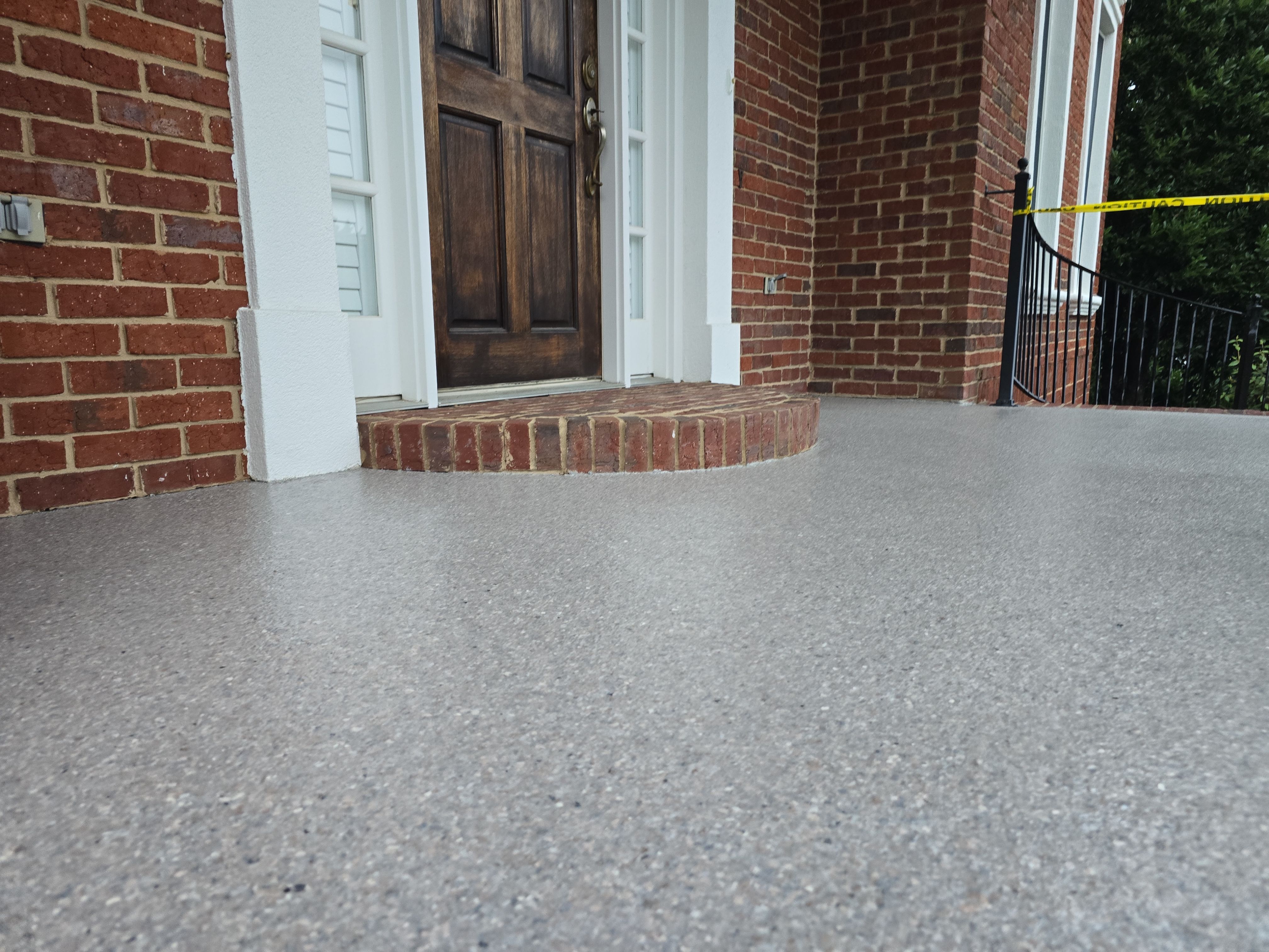 Porch + Garage Beautification! by Elite Floor Solutions