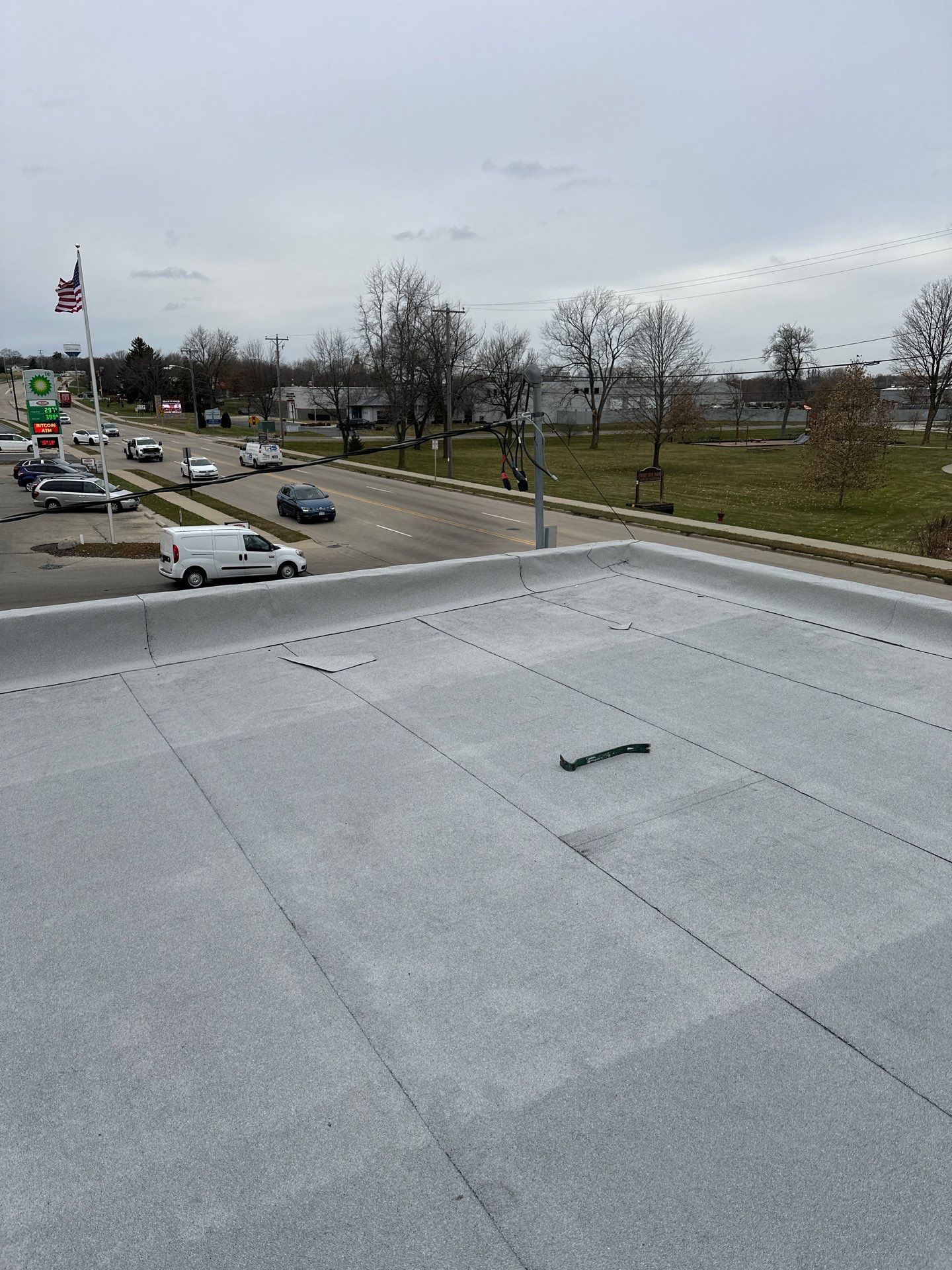 Commercial Roofing using Certainteed Flintastic Self Adhered by Stendahl Services