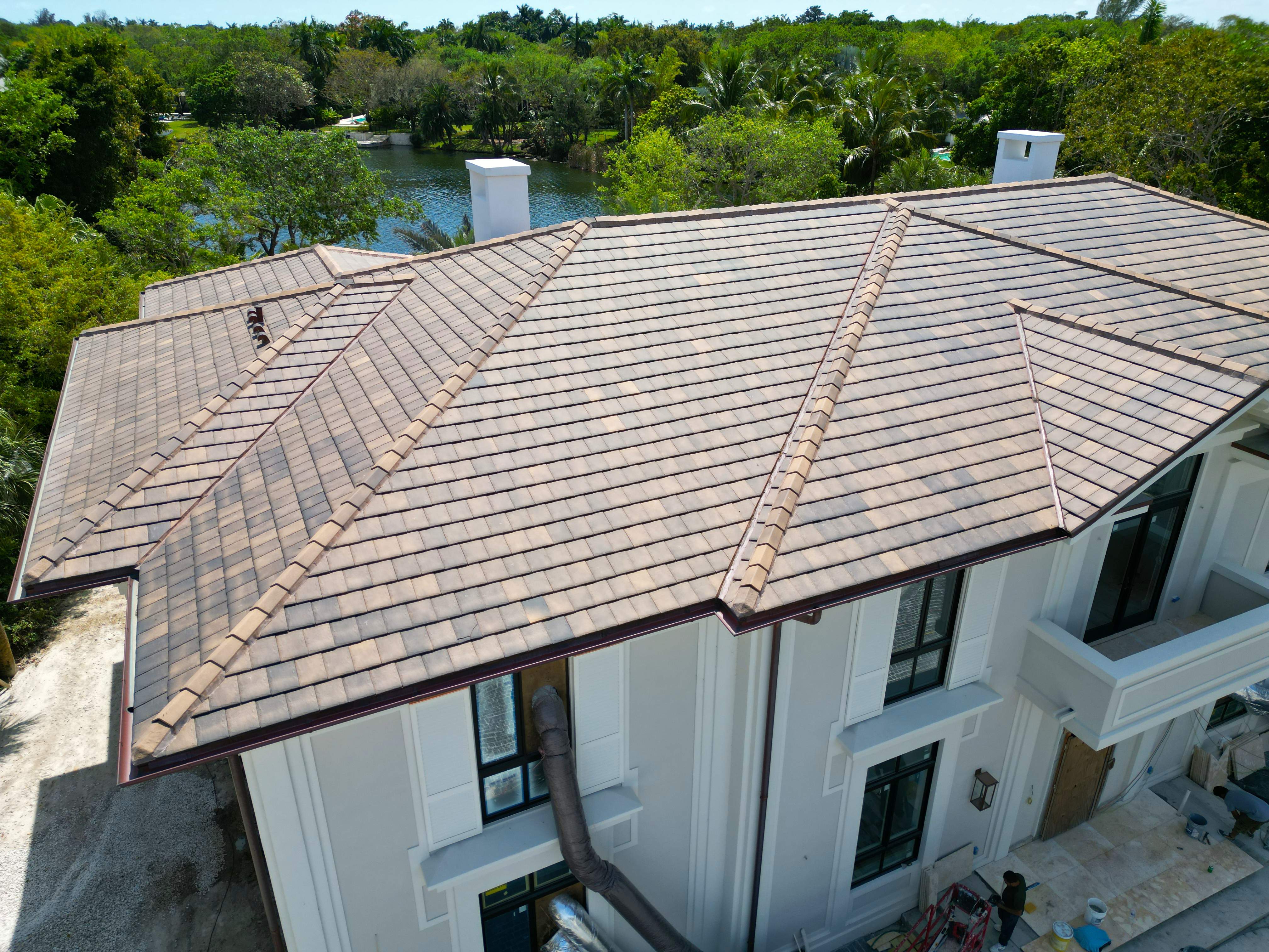 Ludowici - LudoSlate - Antiqued Brunswick Black by Istueta Roofing