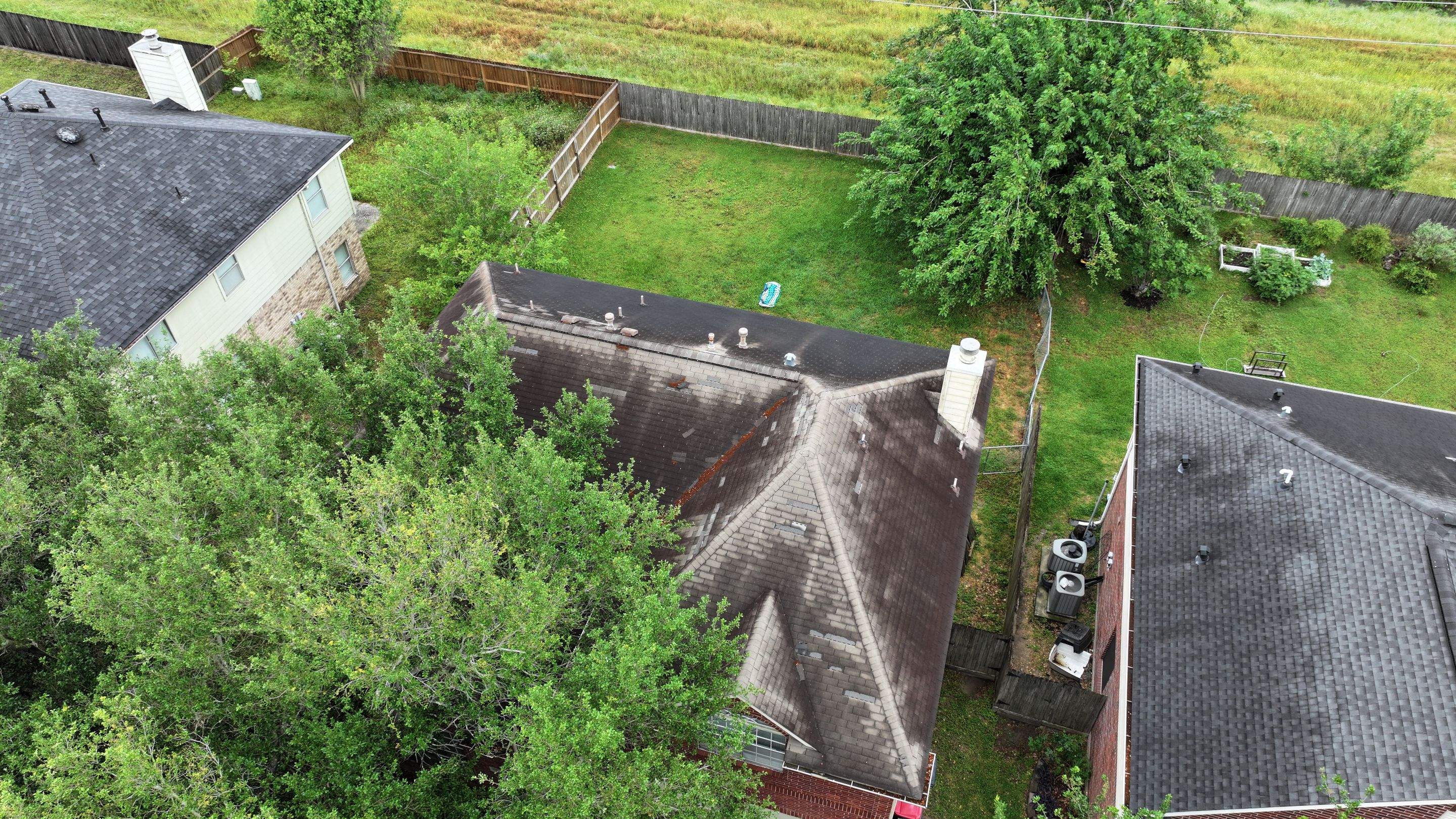 Autumn Brown Shingle Roof Replacement — Houston, TX by PL Roofing & SB Roofing, LLC.