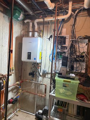 Remove existing old Boiler 