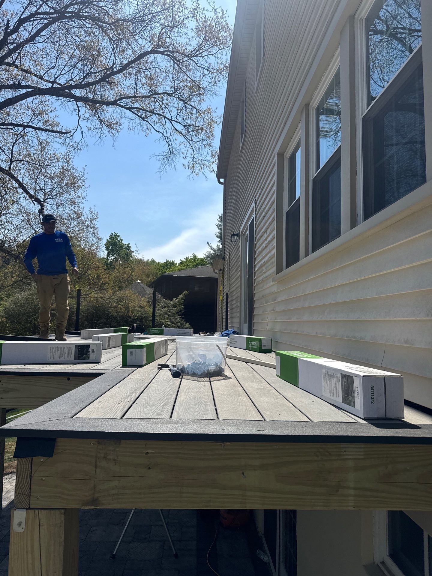 New Deck in Morristown, New Jersey by deck guardian