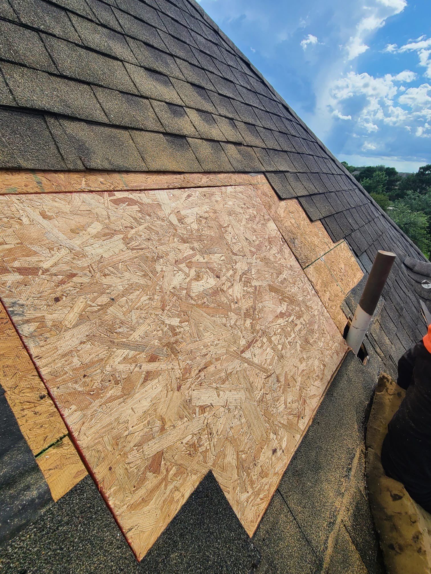 Residential Roofing Repair using Owen's Corning Duration (Lifetime) Shingles by Roof Repair Company