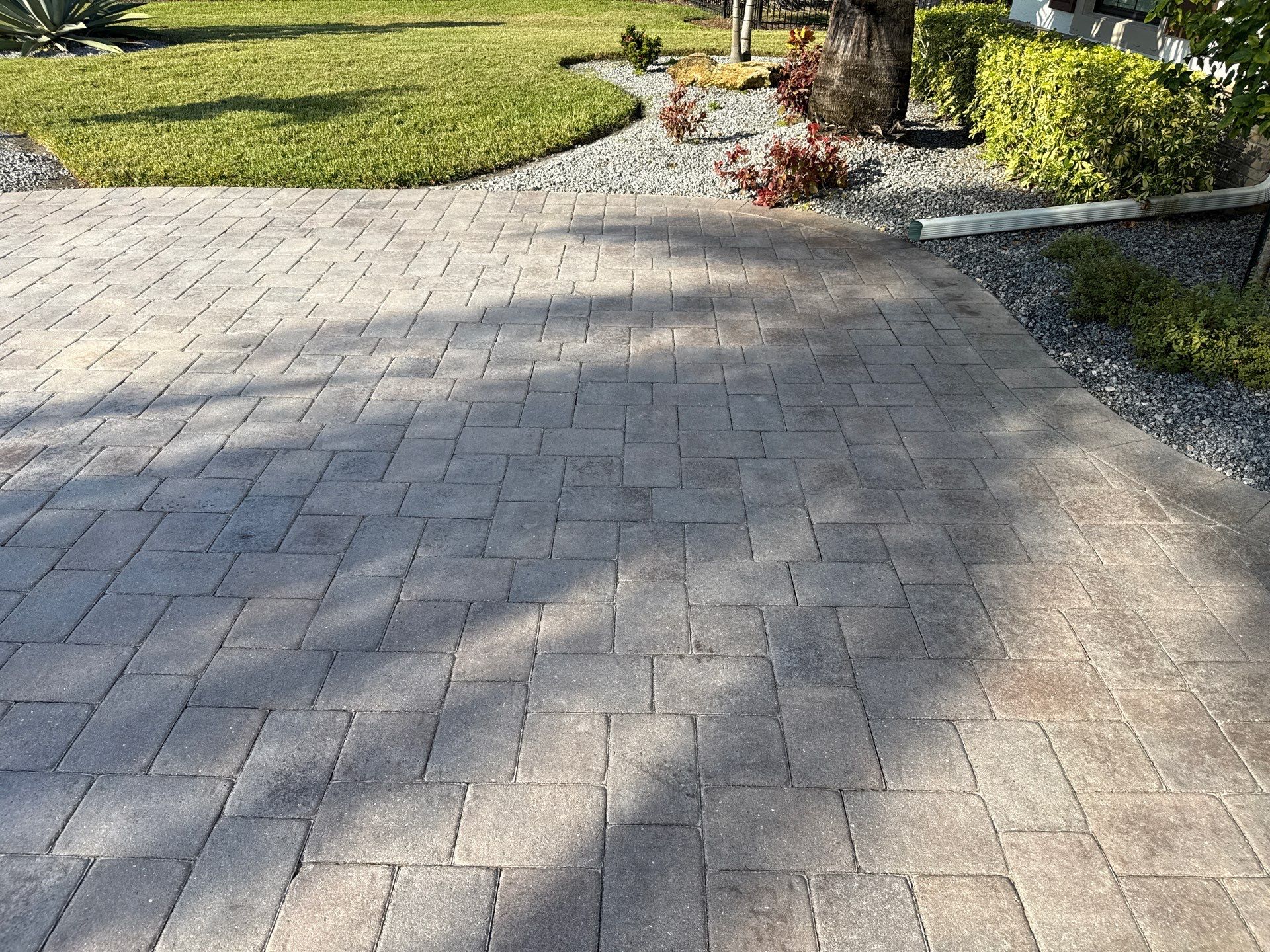 Flat Tile Roof, Paver Pool Deck & Driveway Cleaning | Cove at Twin Rivers, Parrish FL by Sunshine AquaWash