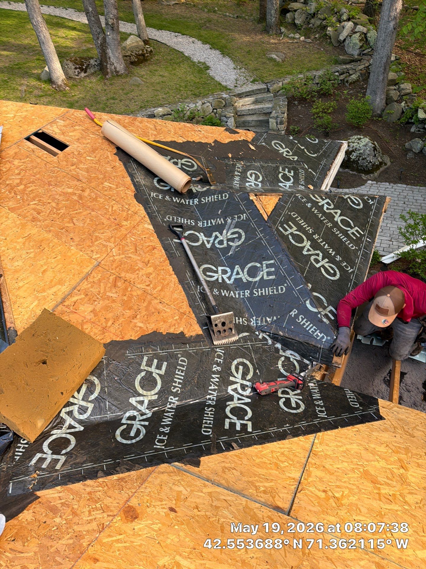 Roof Replacement + Metal Valleys + Snow Belt + Skylights — Carlisle, MA by Mighty Dog Roofing of Greater Middlesex County