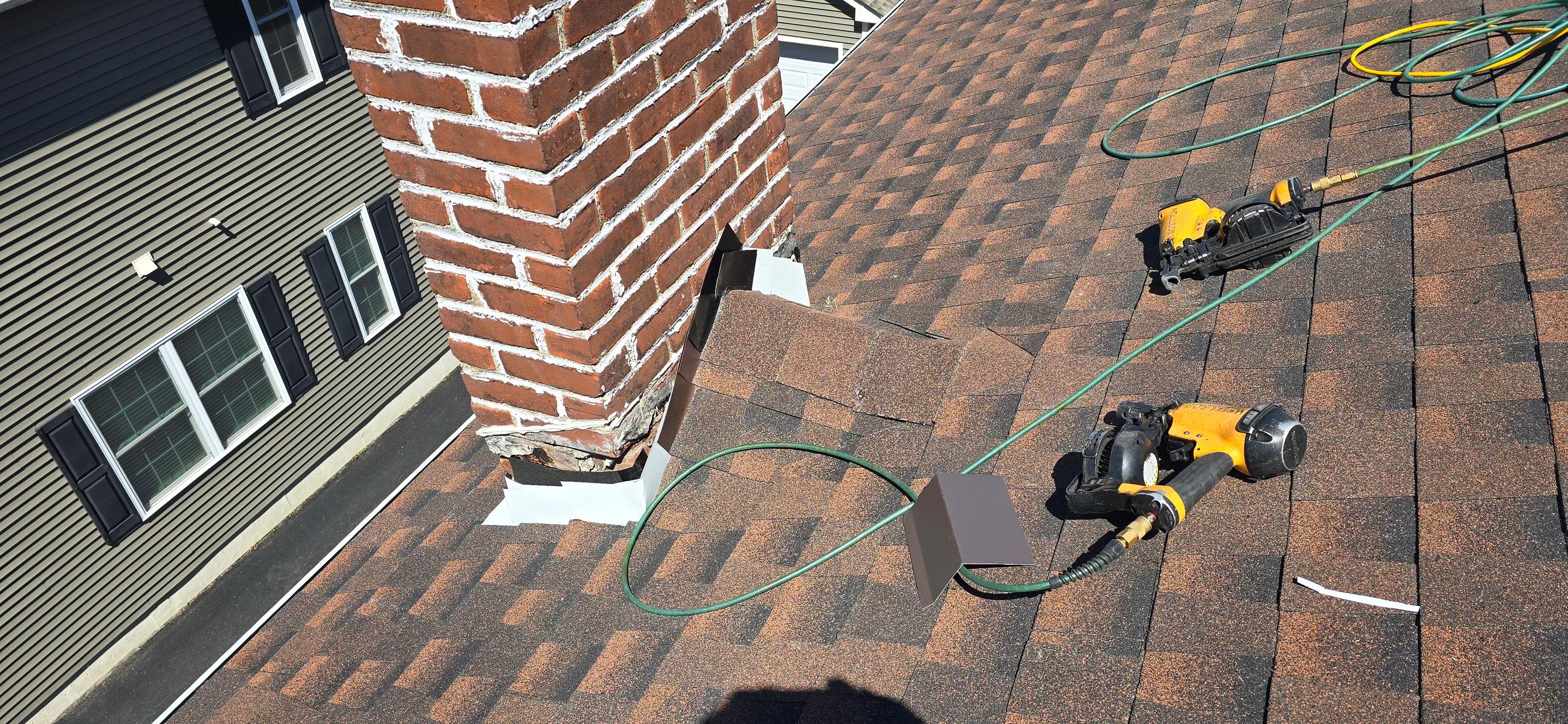 owens corning roof in stall in Beacon NY by roberts roofing