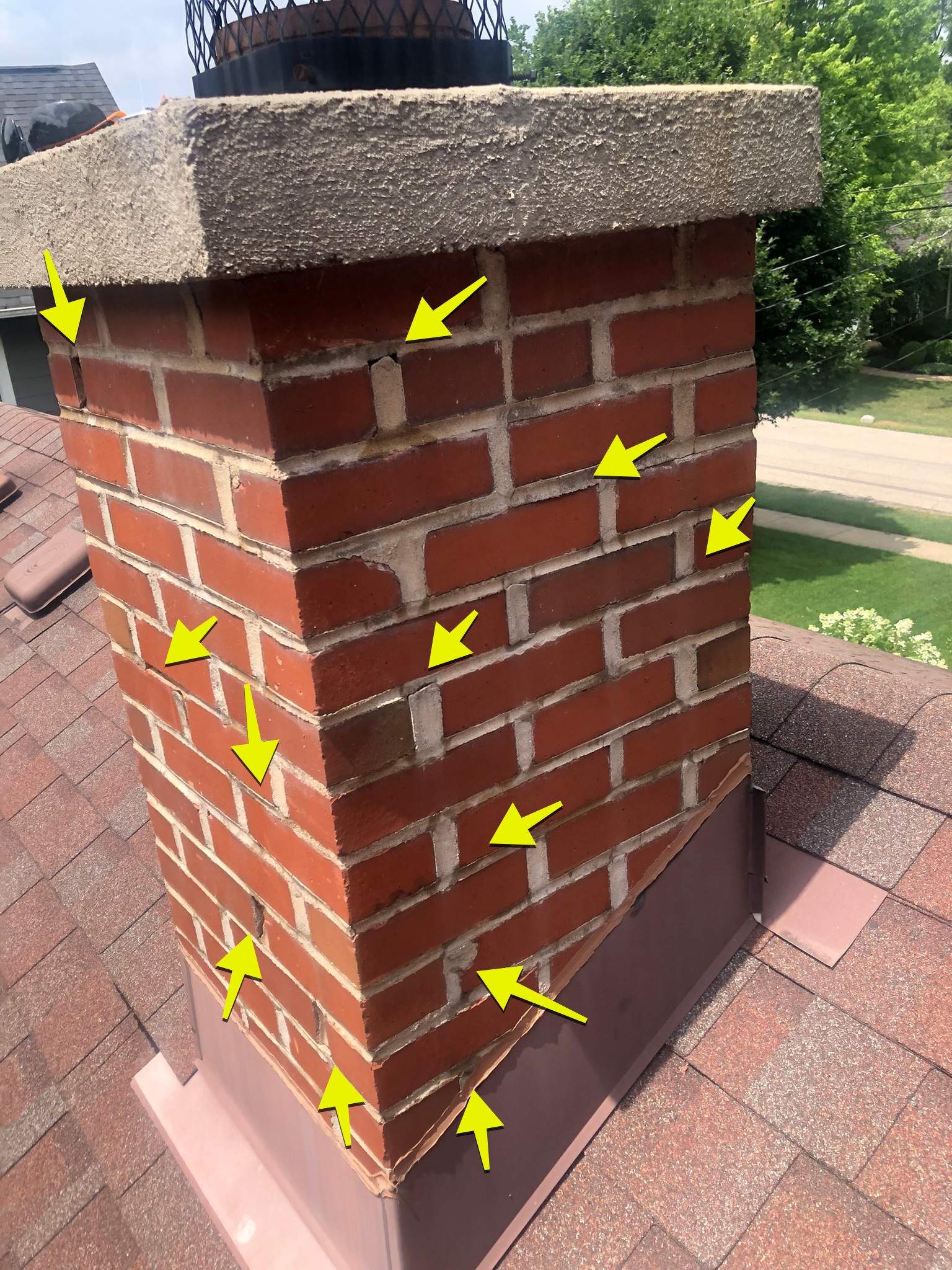 Complete Chimney Tear Down & Rebuild by Leonard and Sons Building Services, Inc. 