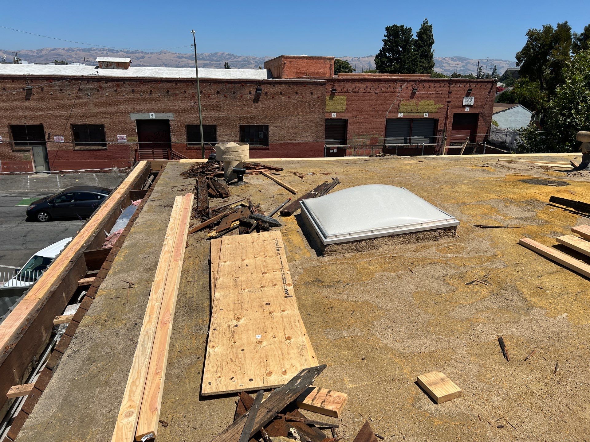 Foam Refurbish using Conklin Benchmark/PUMA XL coatings and spray foam by Straight Edge Roofing Inc