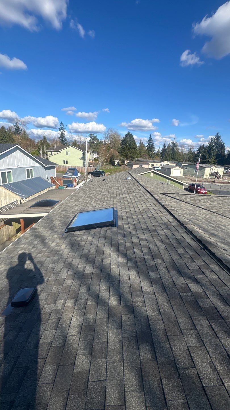 Residential Roofing Installation using GAF UHDZ Shingles by Roofing Formula LLC