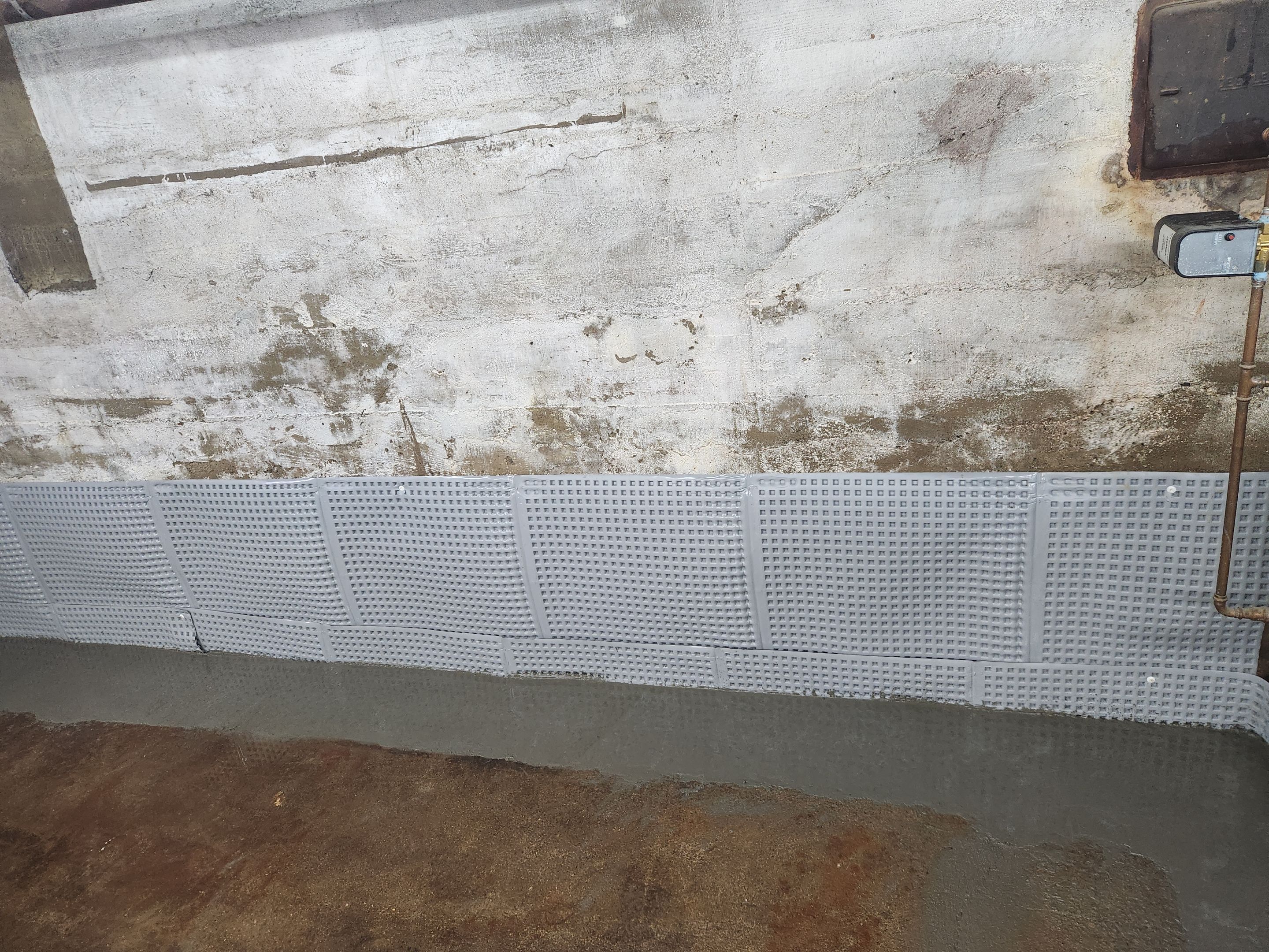 Interior French Drain Boonton NJ by Pure Service Pro, LLC 