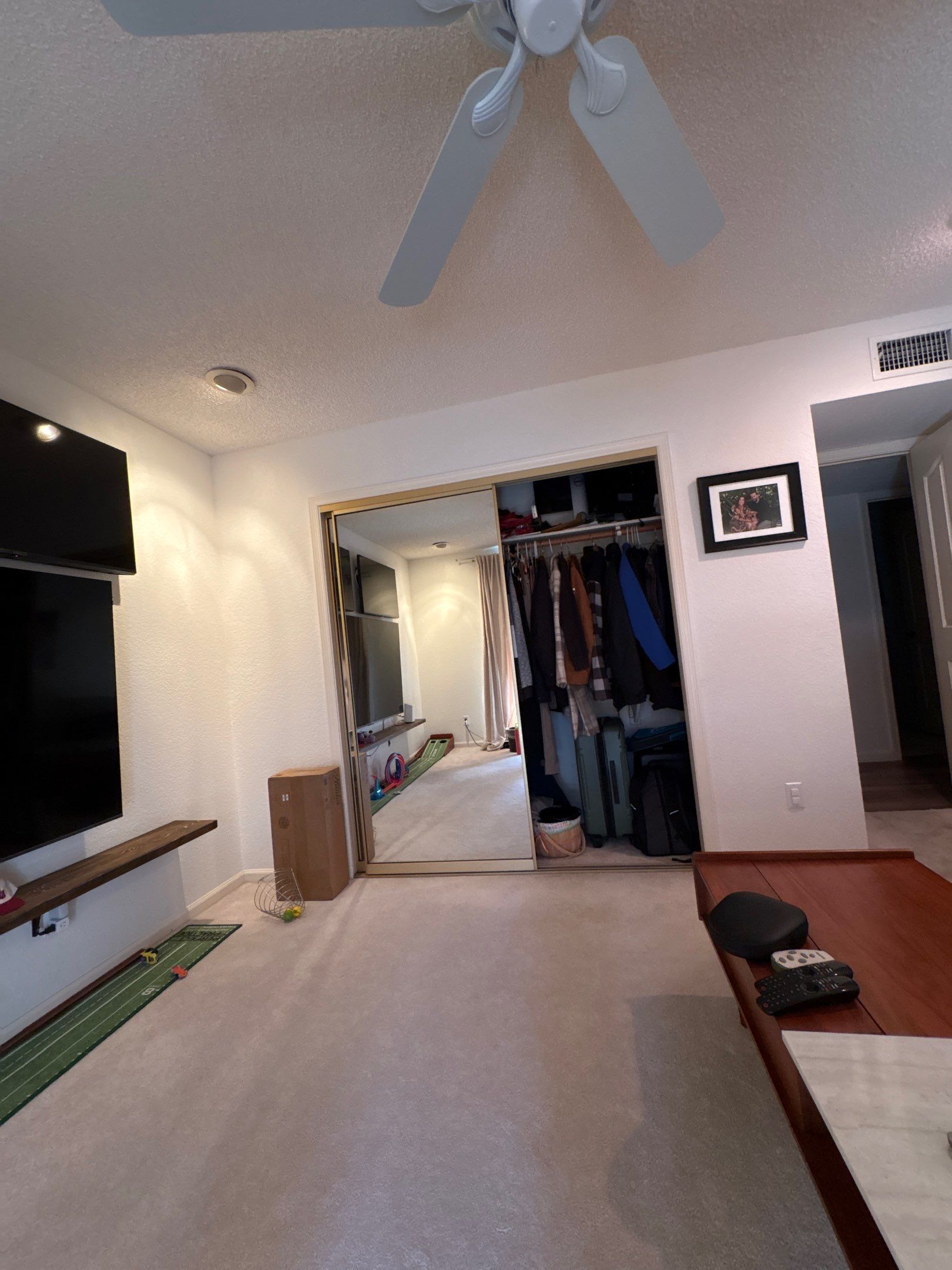 Multi-Monitor Workspace and Media Wall Installation in Phoenix by CompanyCam Sales Demo