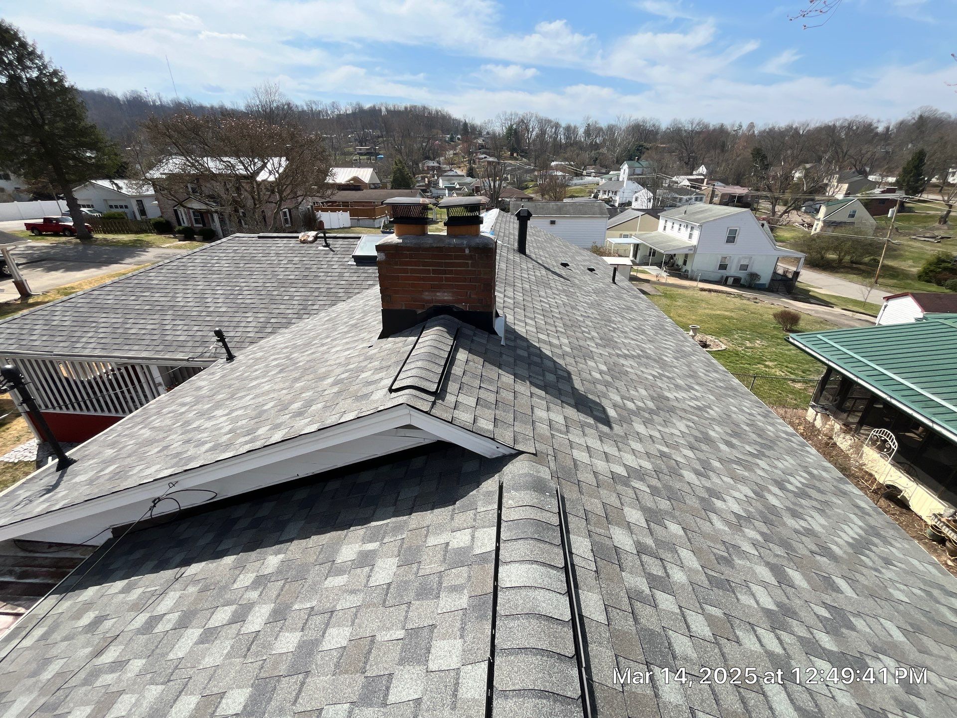 Residential Roofing Installation using Certainteed Landmark Pro Shingles by Fahey Roofing + Contracting
