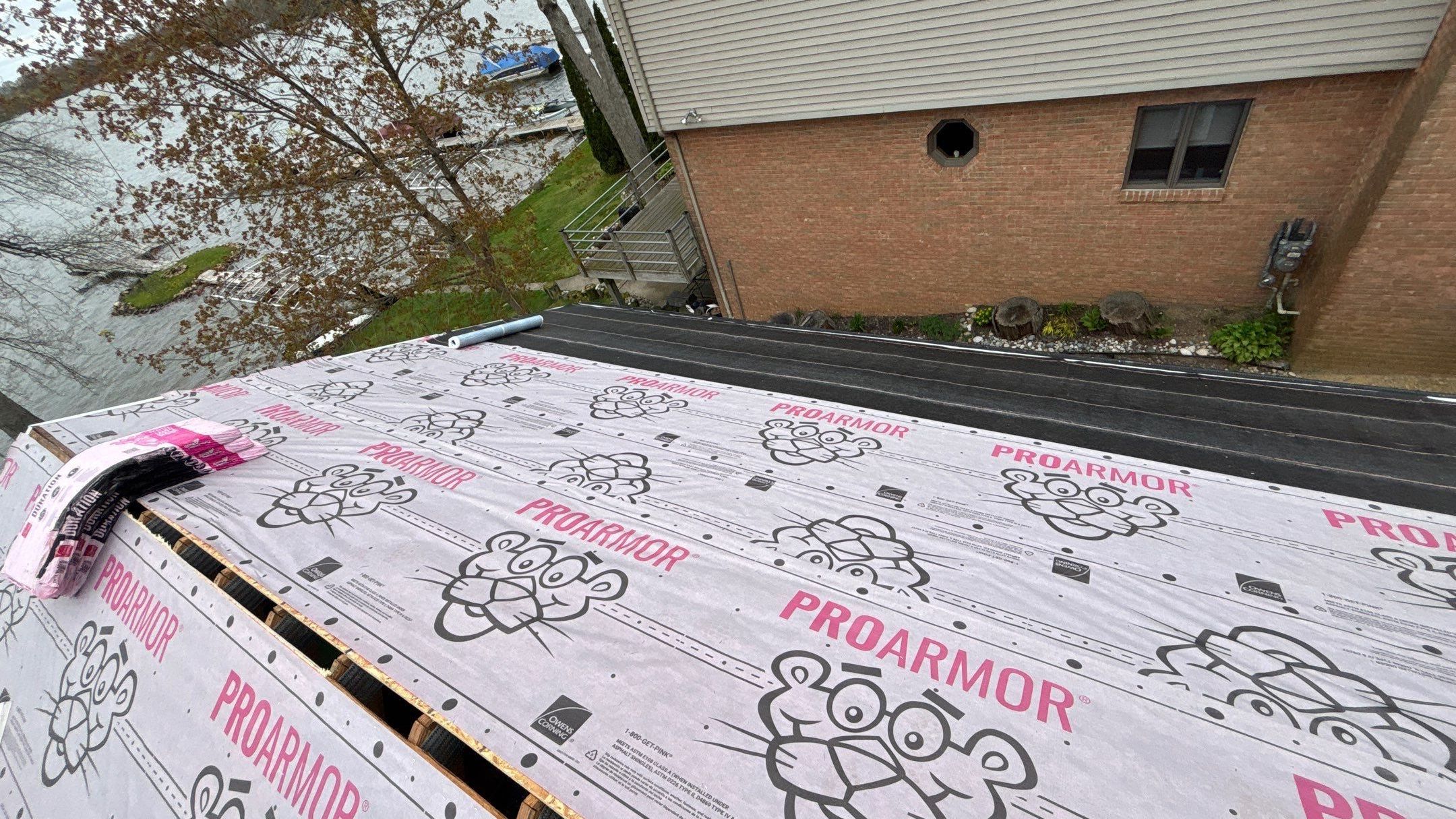 Roof Replacement using Owens Corning Duration by 180 Contractors