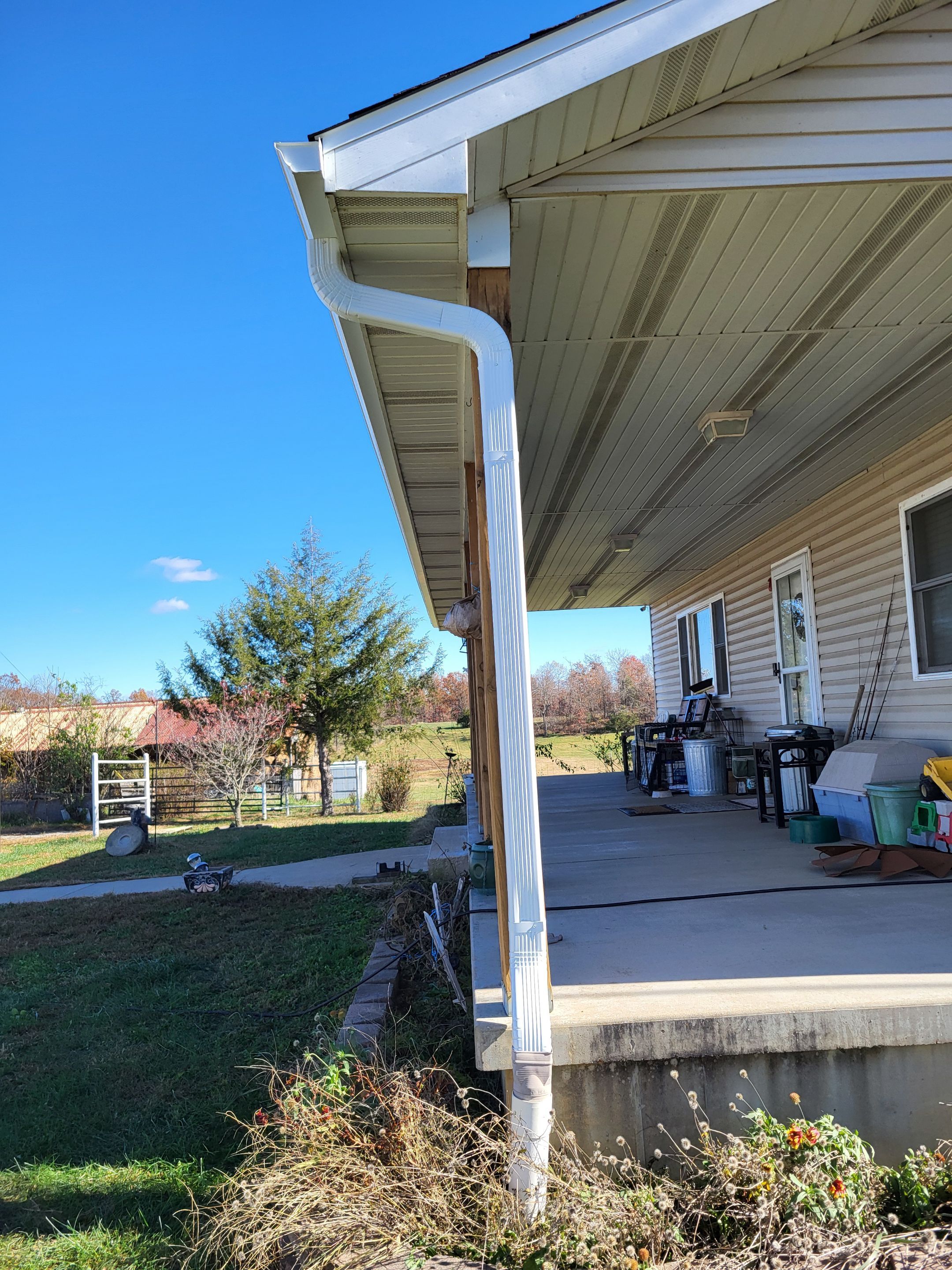 Residential Multi Structure Roofing + Gutter & Downspouts Install  by Titan Commercial & Residential Roofing 