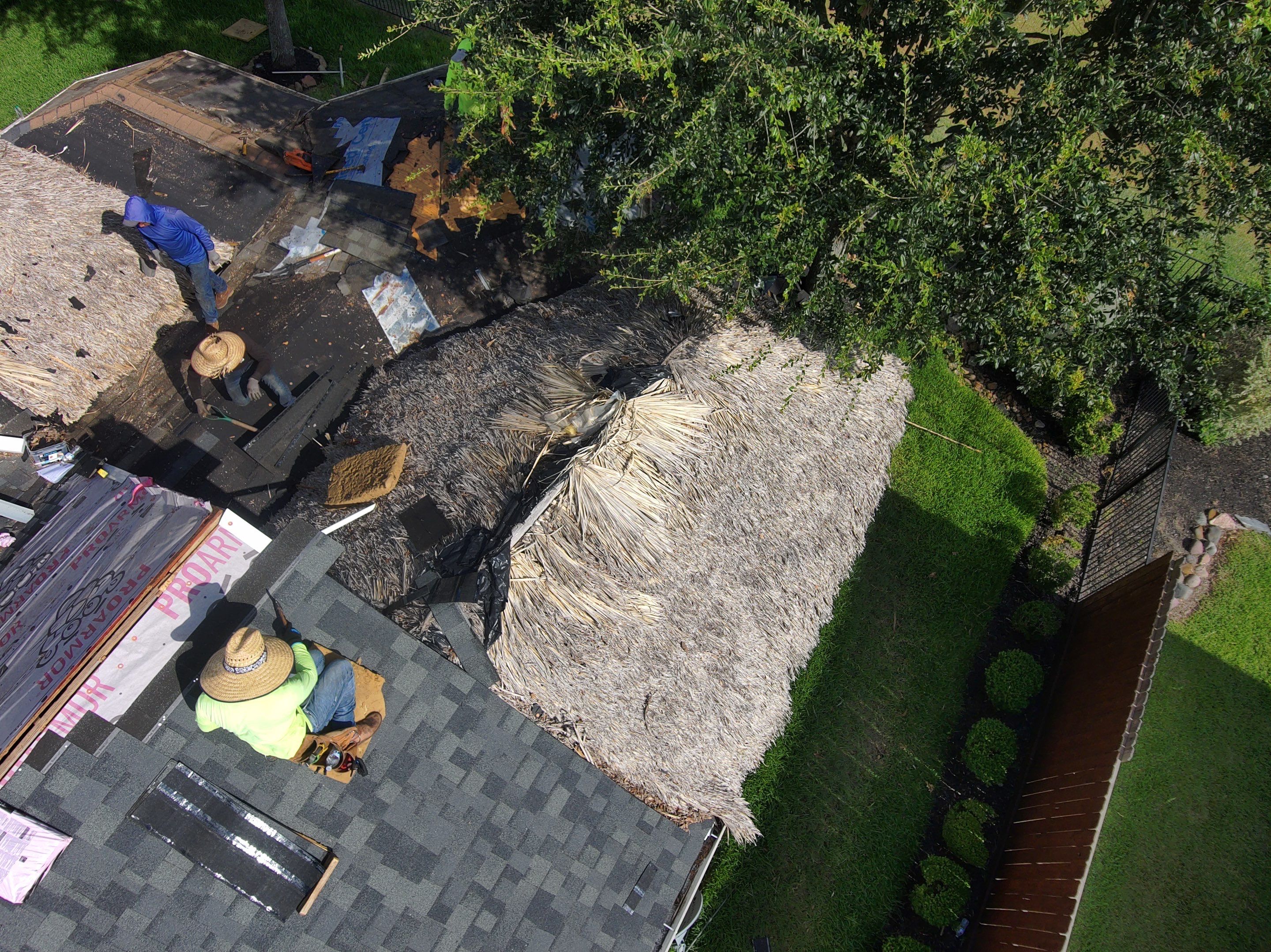Residential Roofing Installation using Owen's Corning Duration (Lifetime) Shingles by Roof Repair Company
