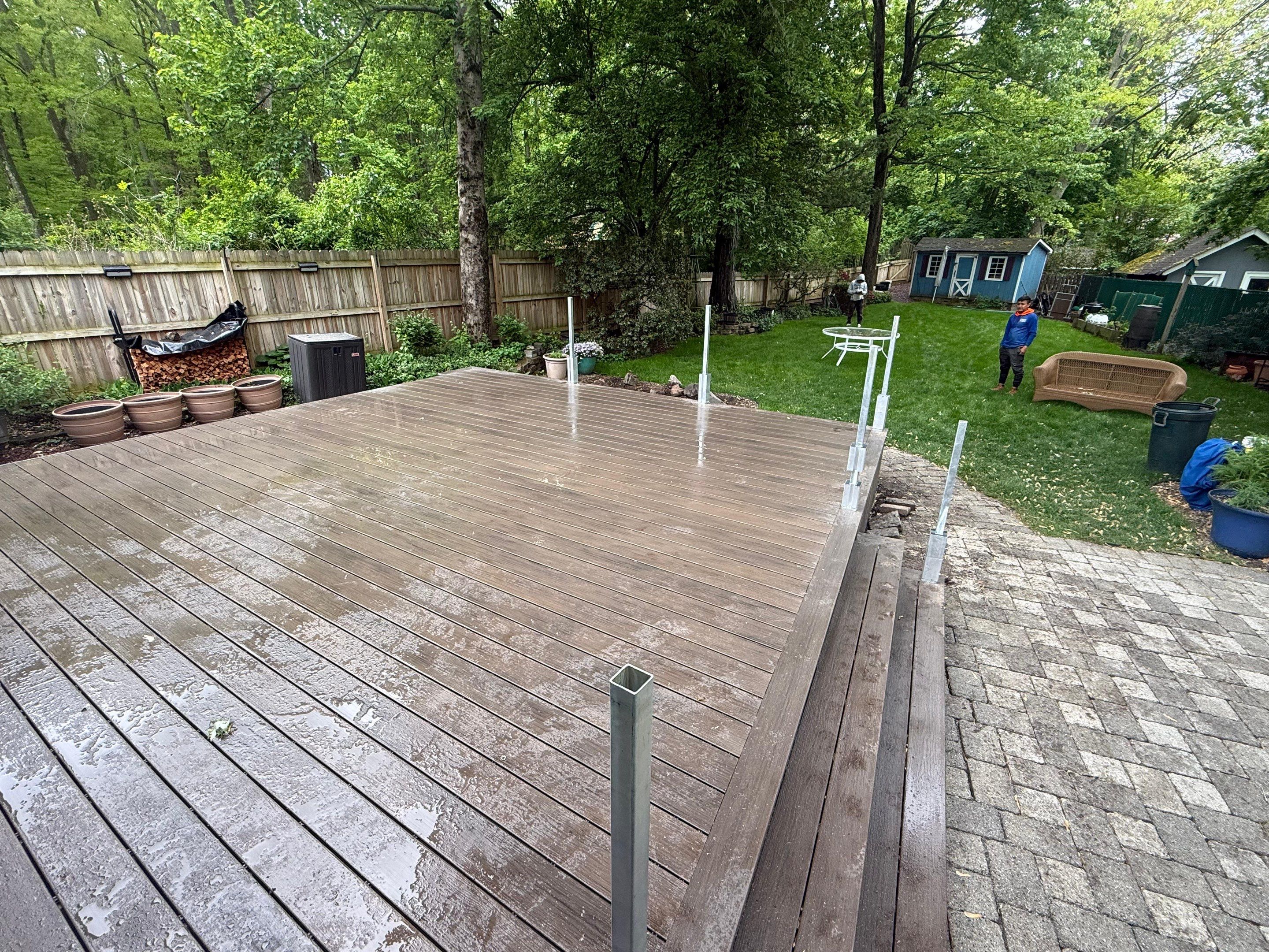 Deck Resurface In New Providence, New Jersey  by deck guardian