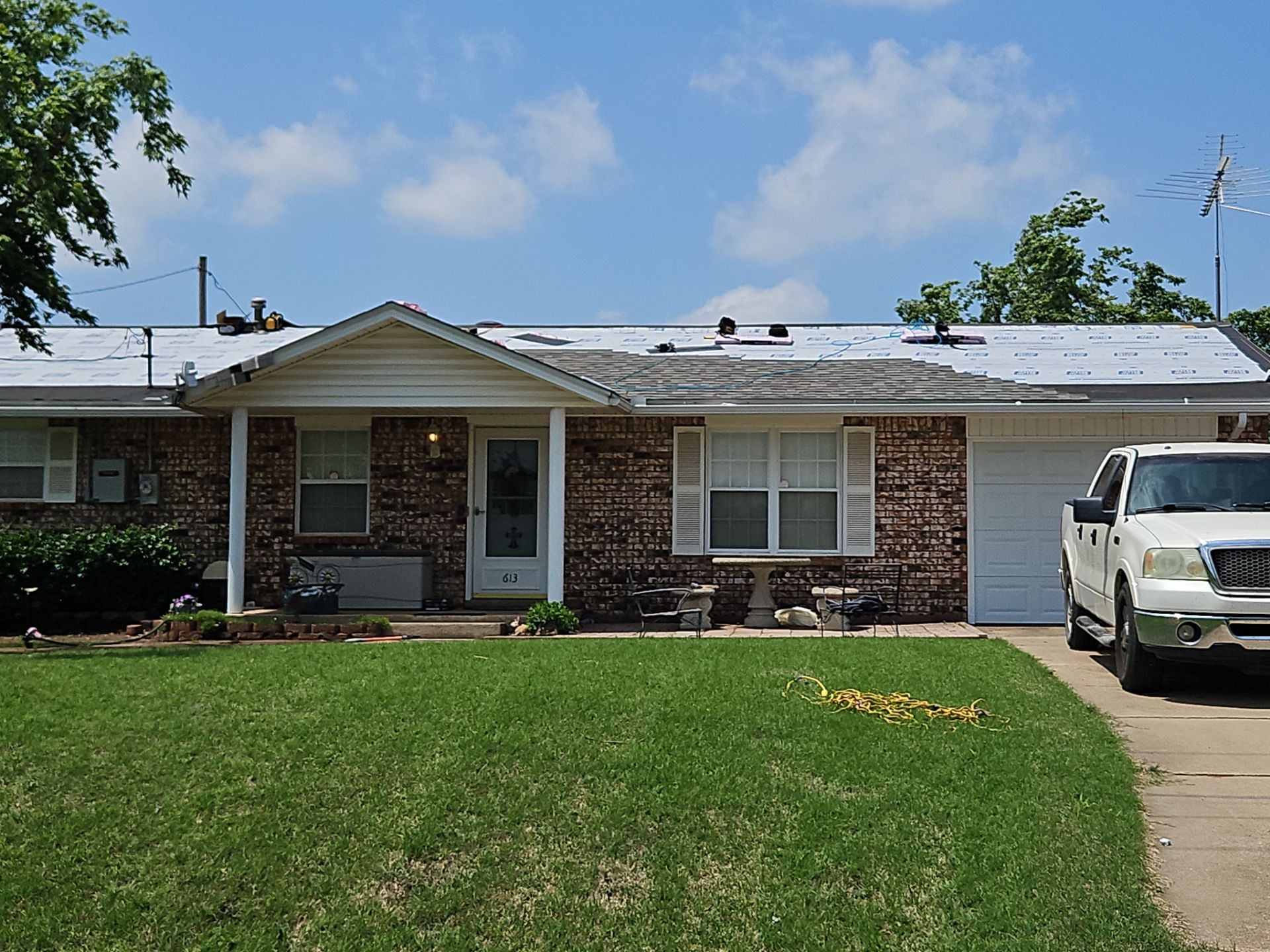 Roof Replacement Project in Geary, OK by Z Construction & Roofing, LLC
