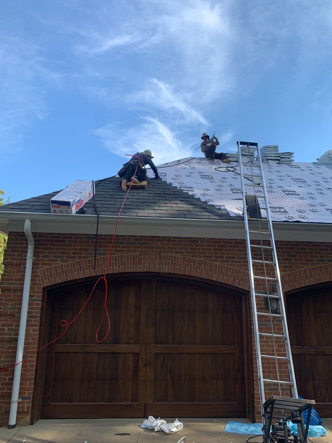 Residential Designer Roofing Installation with custom accent Copper Valleys. Calhoun GA by Georgia Roof Advisors