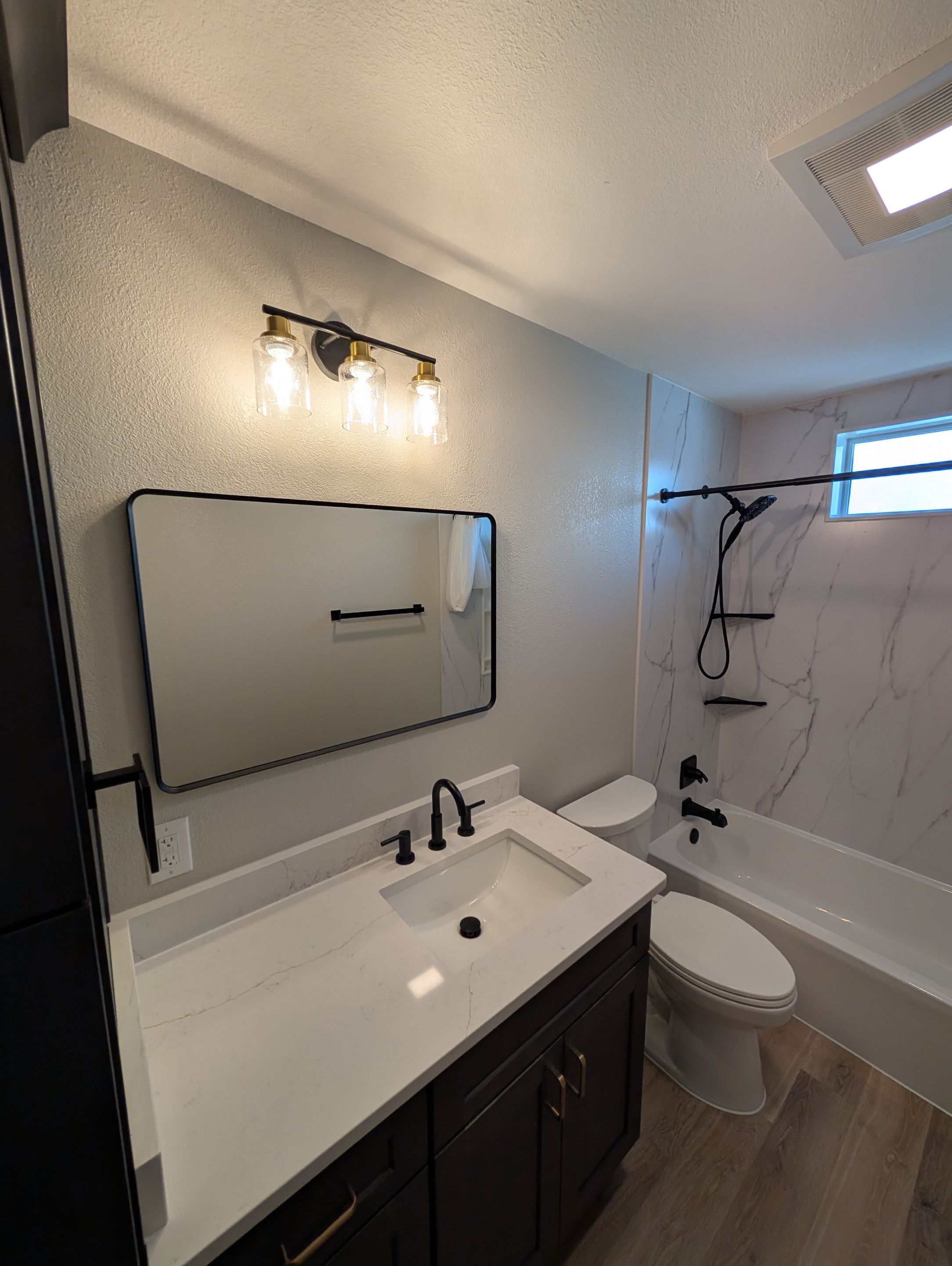 Small Bathroom Makeover in San Antonio by Legacy Bath and Kitchen 