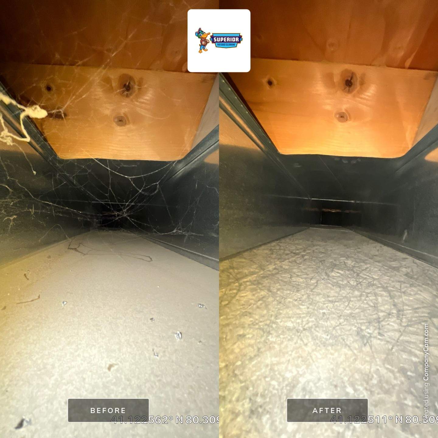 Air Duct Cleaning With a Vacuum Truck in New Wilmington, PA by Superior Air Duct Cleaning