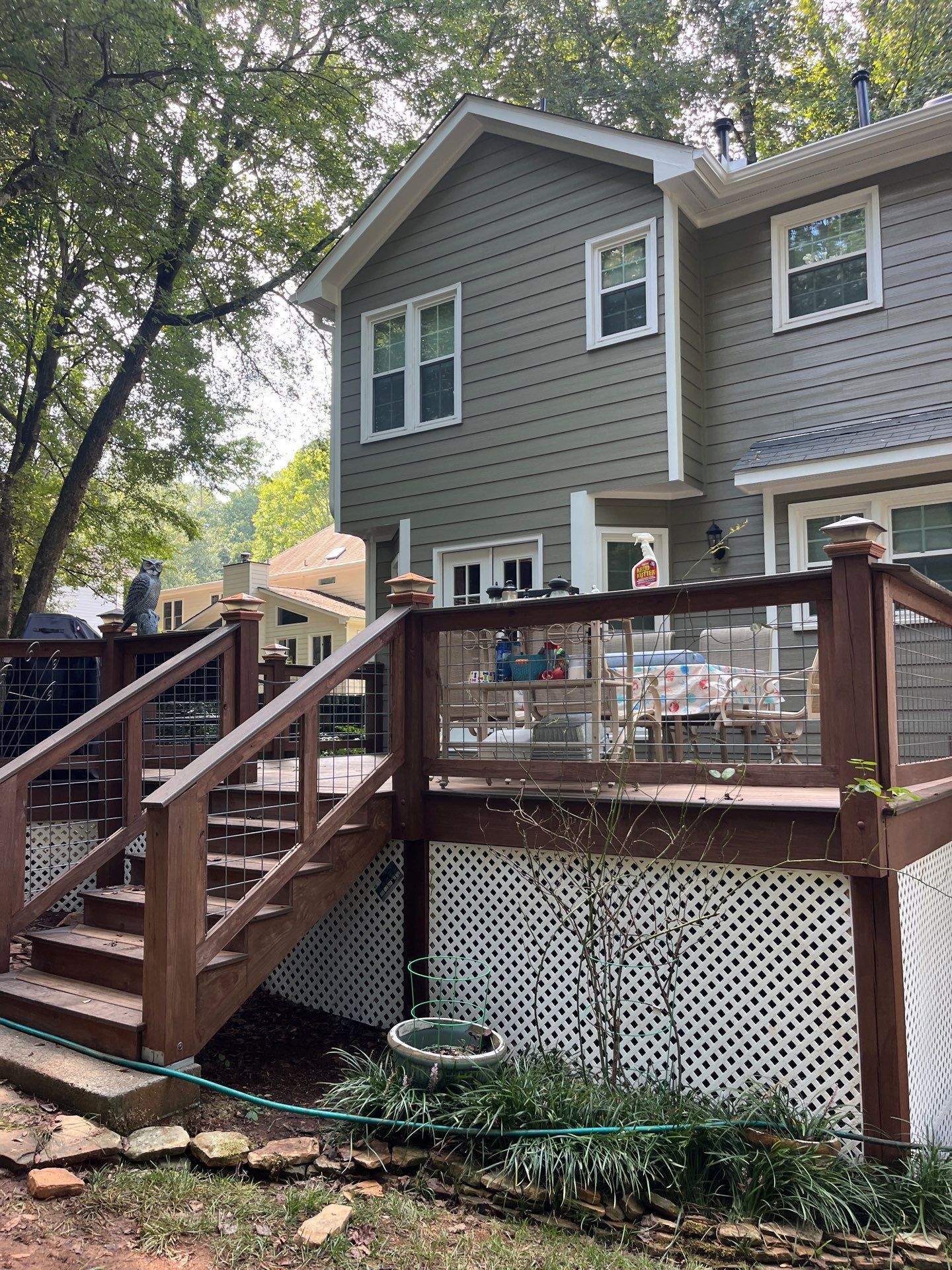 Siding, Rotten Wood, and Lattice Replacement with Exterior Painting by Nelson Exteriors