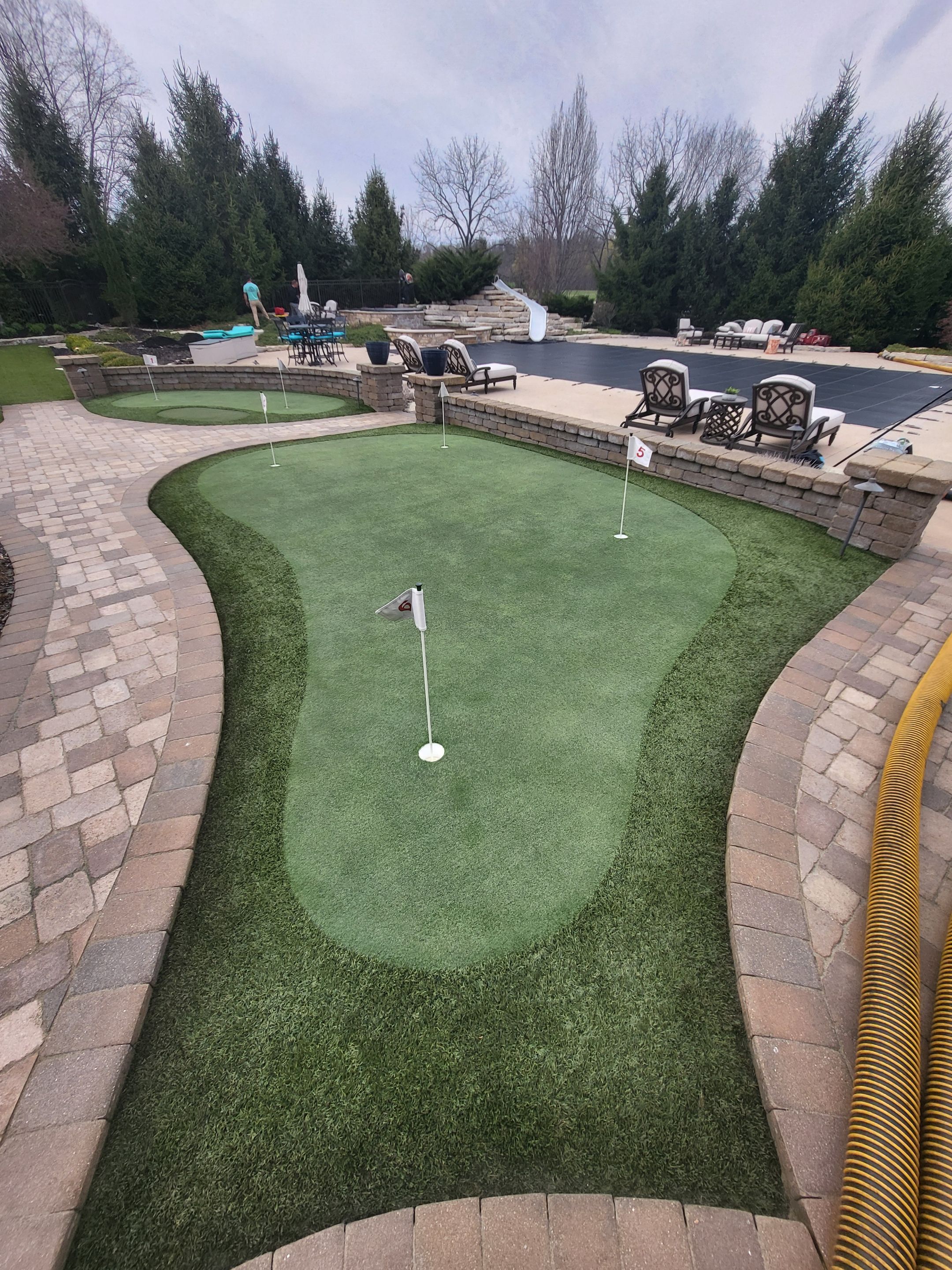 Backyard Putting Course in Delaware, Ohio by Southwest Greens Midwest